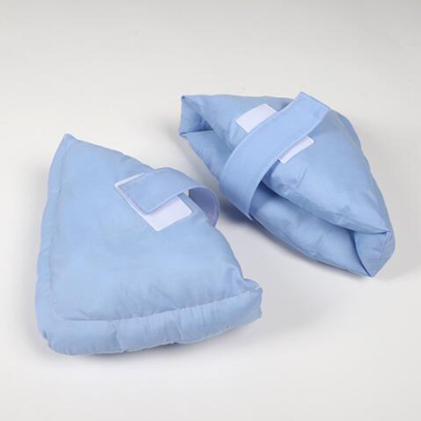 2Pcs Heel Protector Cushion Gentle Soft Standard Size for Ulcers Injuries