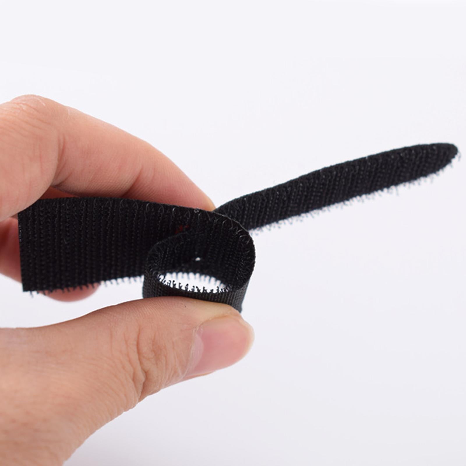 1x Conduit Belt Sticky Strips Strap Wrap Black Dirt-Resistance for Men Women