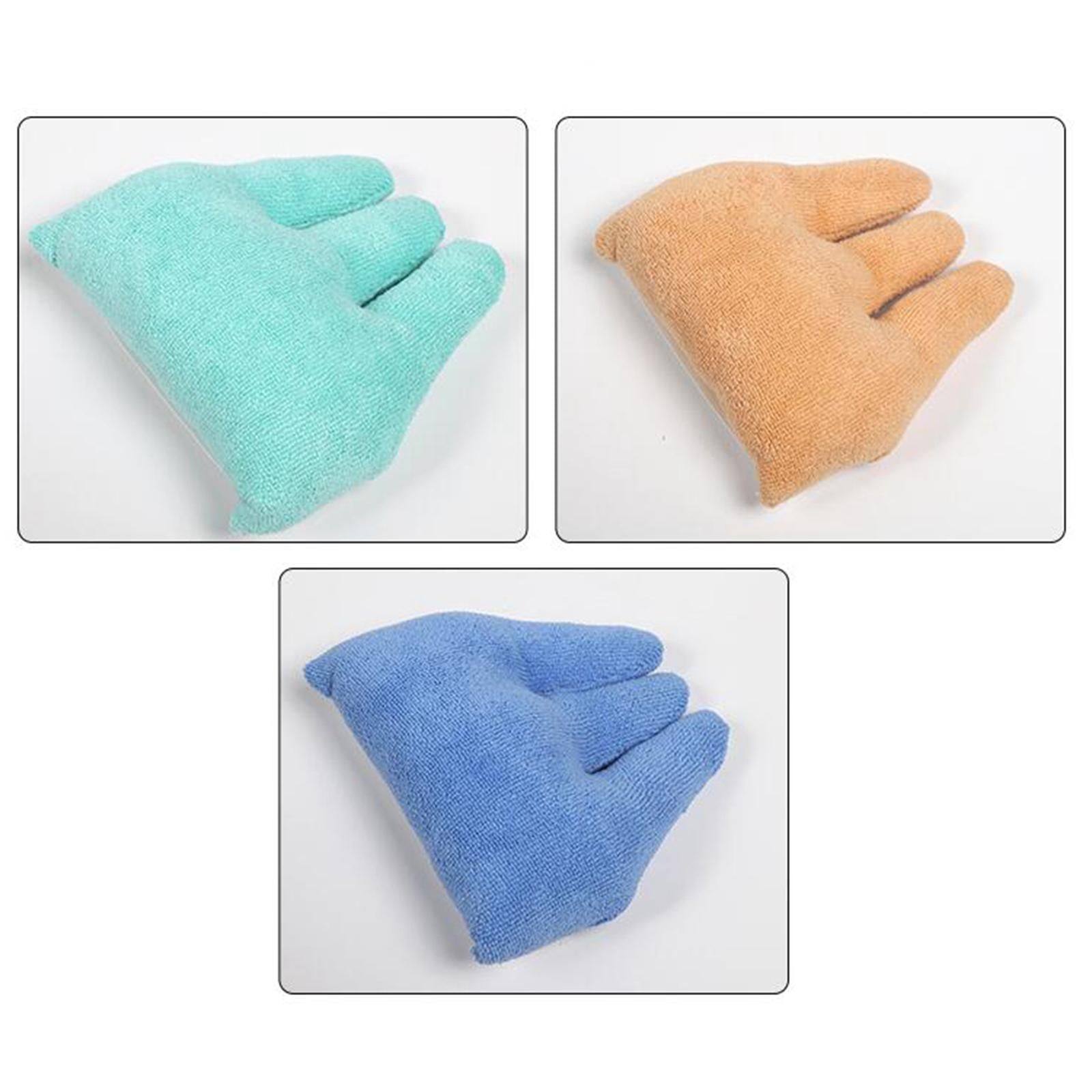 Fingers Separation Cushion Easy Dry Absorpt Flexible for Bedridden Green