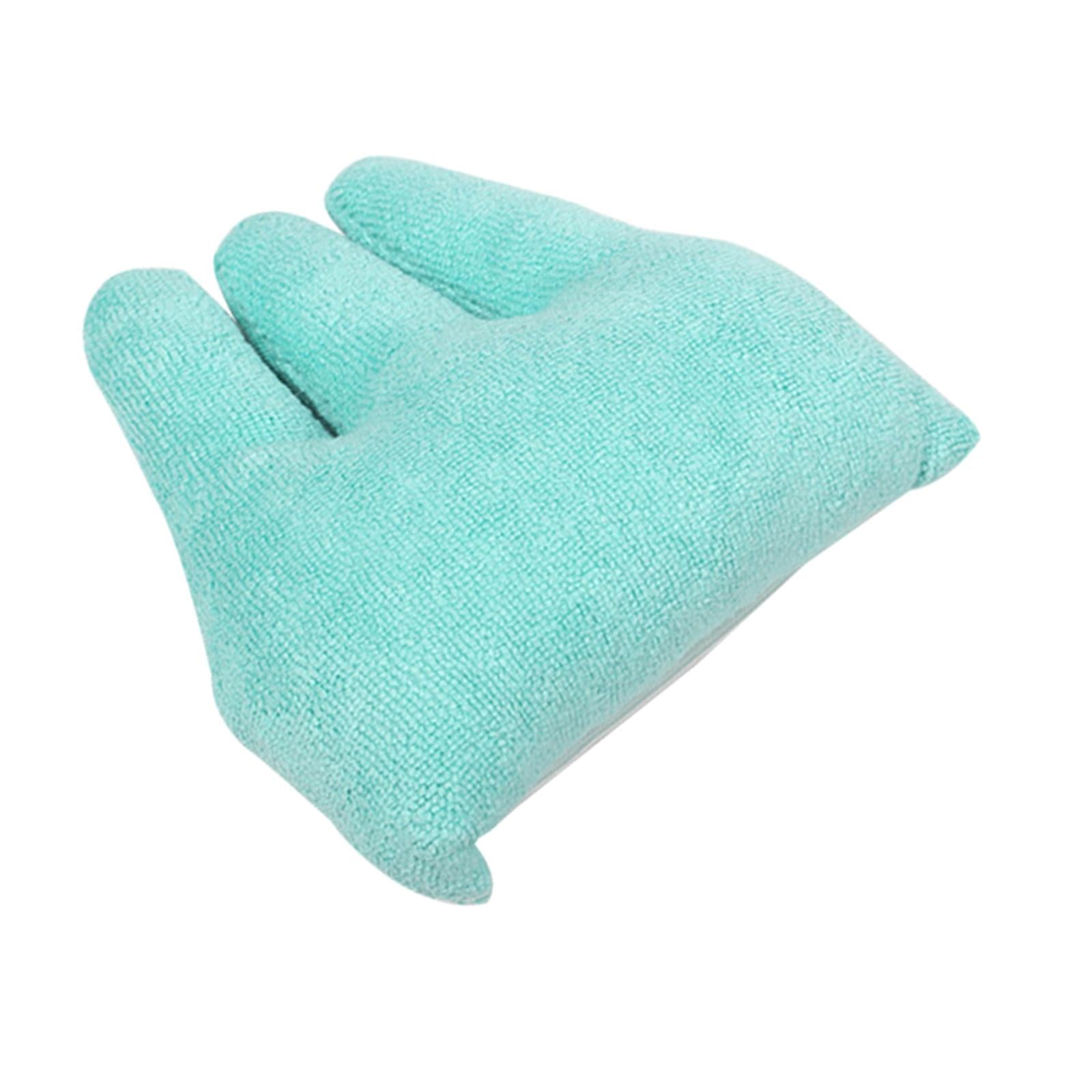Fingers Separation Cushion Easy Dry Absorpt Flexible for Bedridden Green
