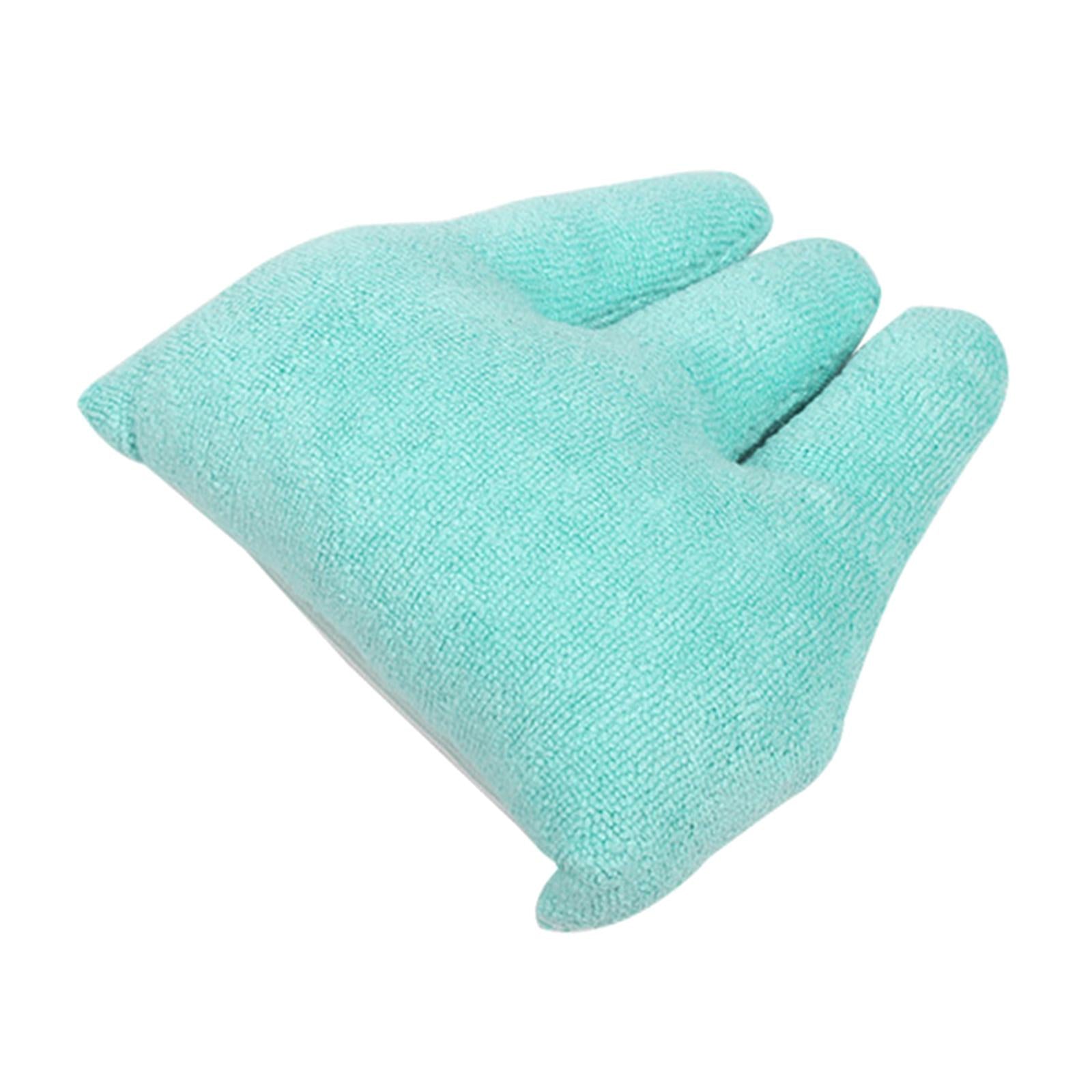 Fingers Separation Cushion Easy Dry Absorpt Flexible for Bedridden Green