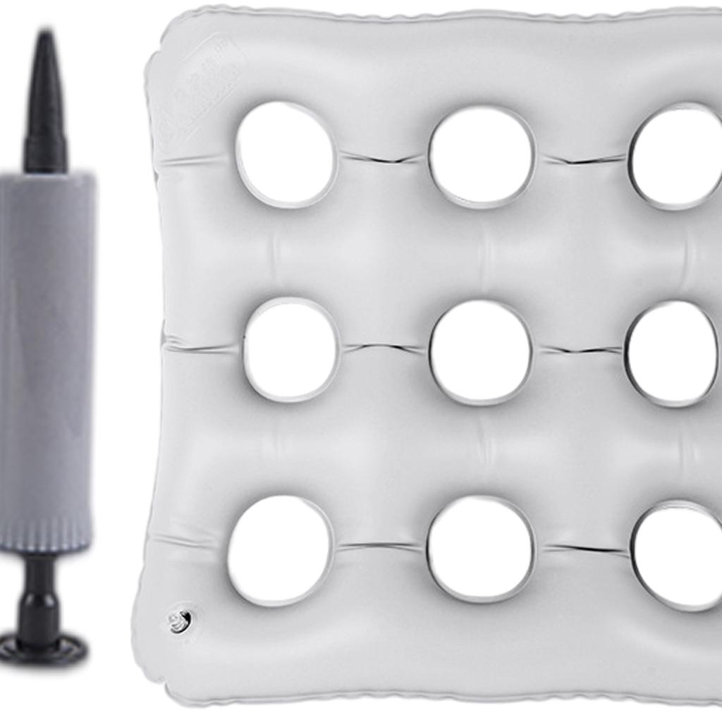 Inflatable Seat Cushion Comfortable Portable for Prolonged Sitting Home Car