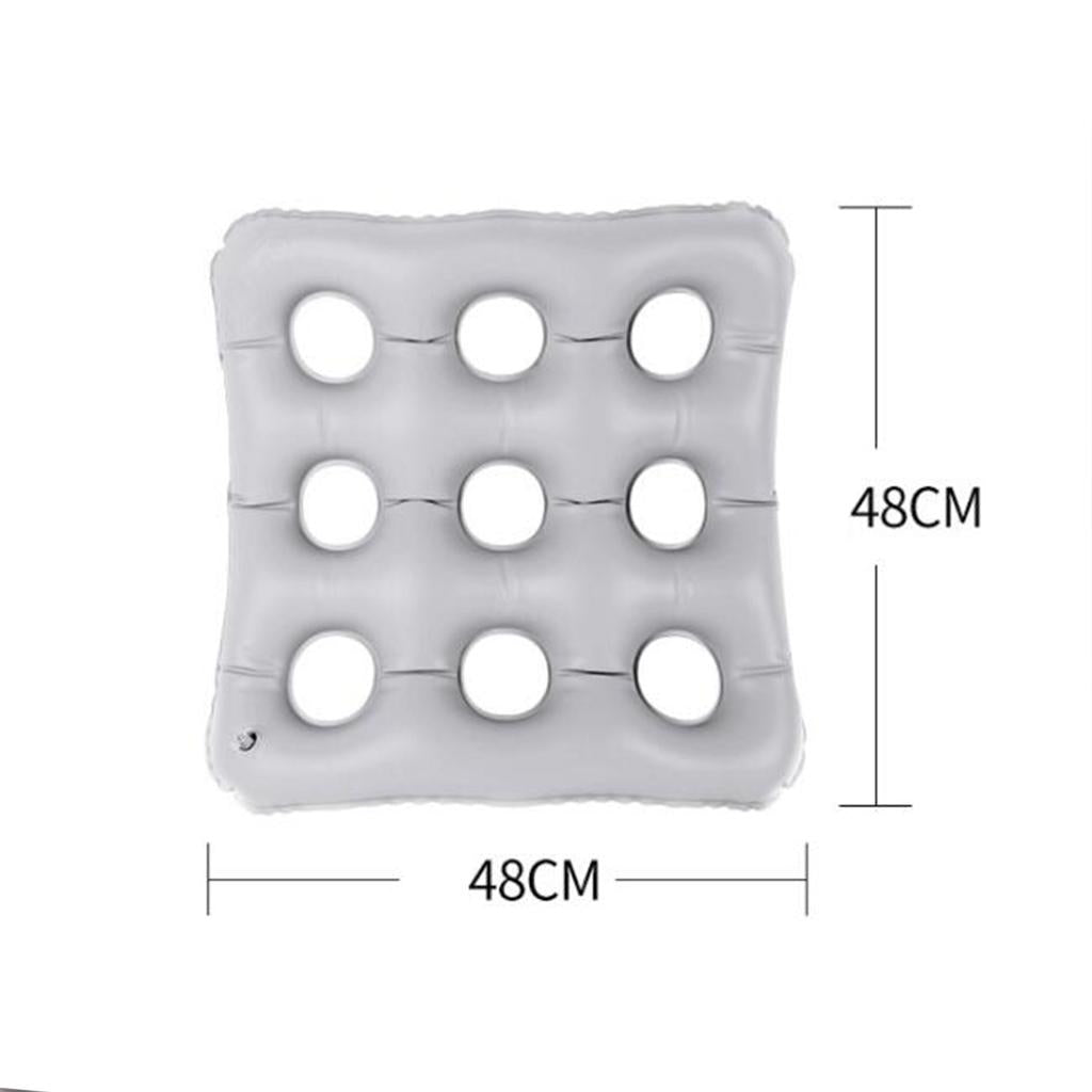 Inflatable Seat Cushion Comfortable Portable for Prolonged Sitting Home Car