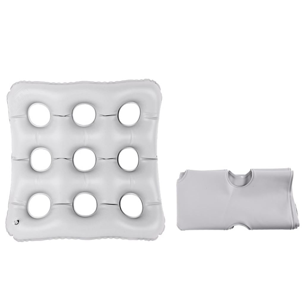 Inflatable Seat Cushion Comfortable Portable for Prolonged Sitting Home Car