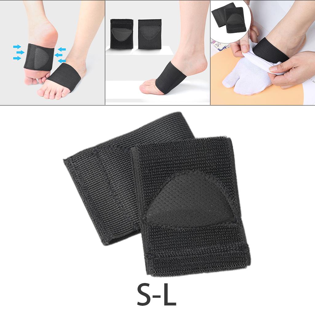 1 Pair Arch Support Insoles Comfortable Flat Foot for Heel Fatigue Shoes S 35-40