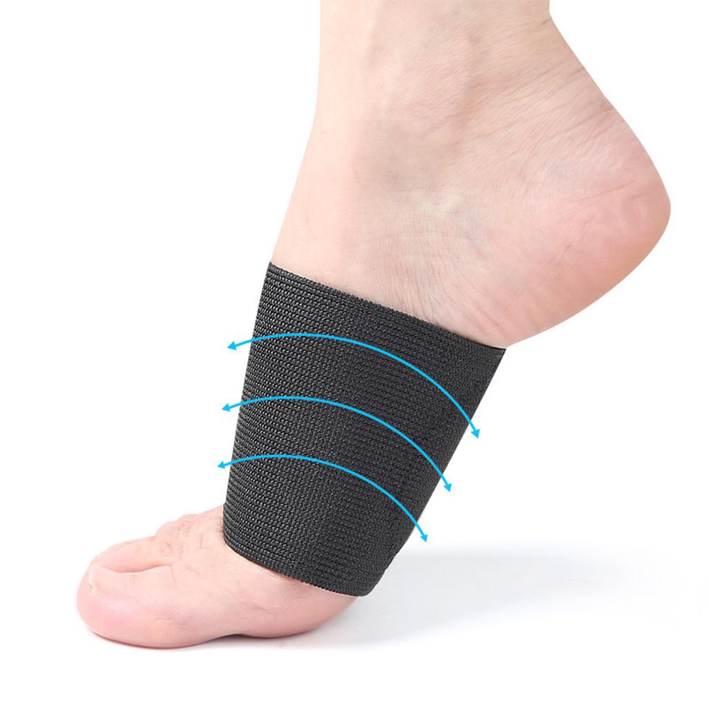 1 Pair Arch Support Insoles Comfortable Flat Foot for Heel Fatigue Shoes L 41-45