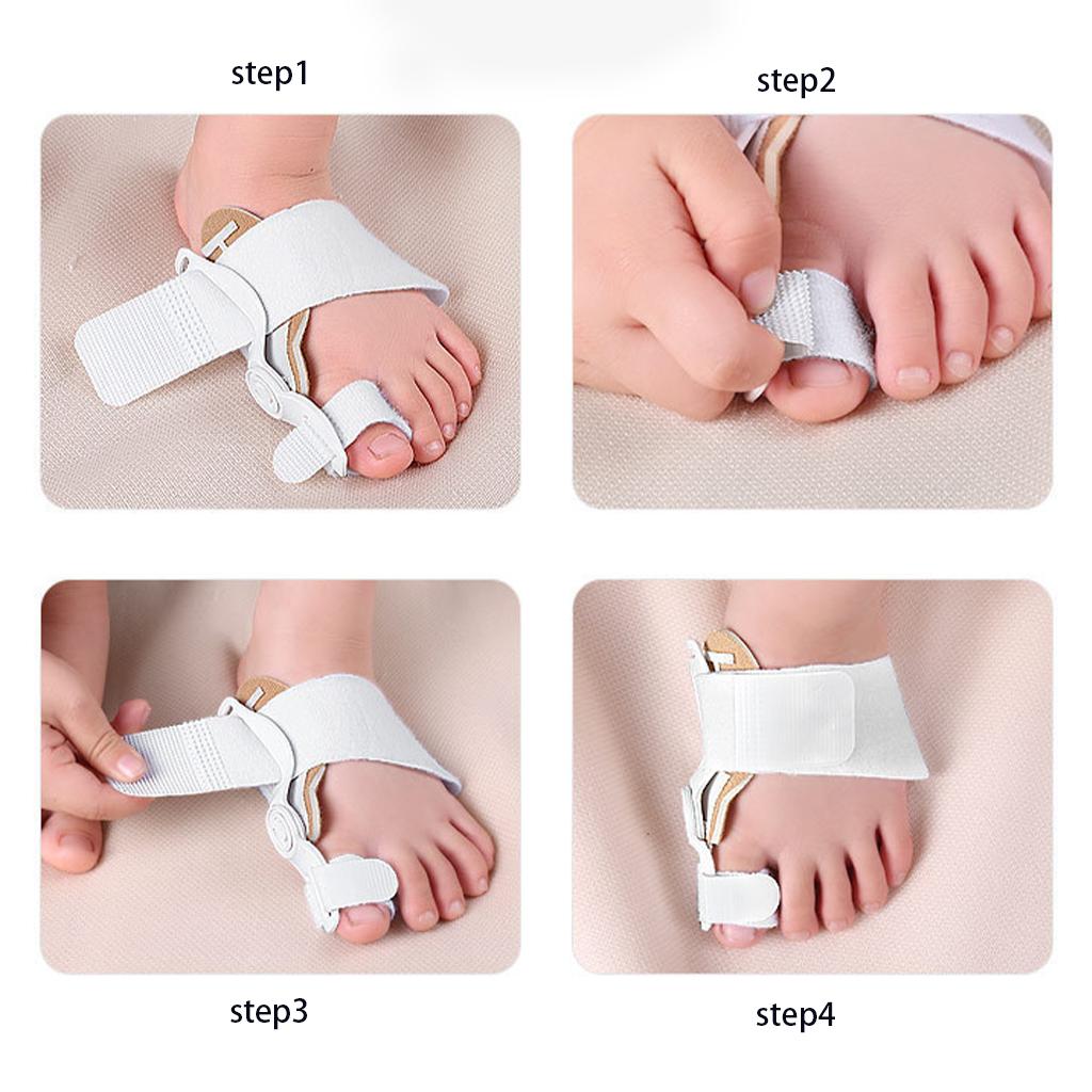 Toe Straightener with Big Taping for Overlapping Toe Exercise Correction Men