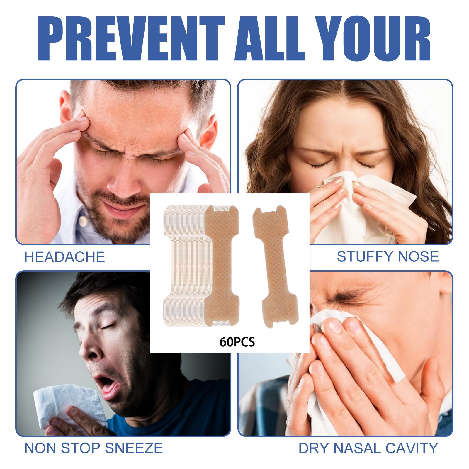50 Pieces/1 Box Nasal Strips Nose Plaster for Nasal Congestion