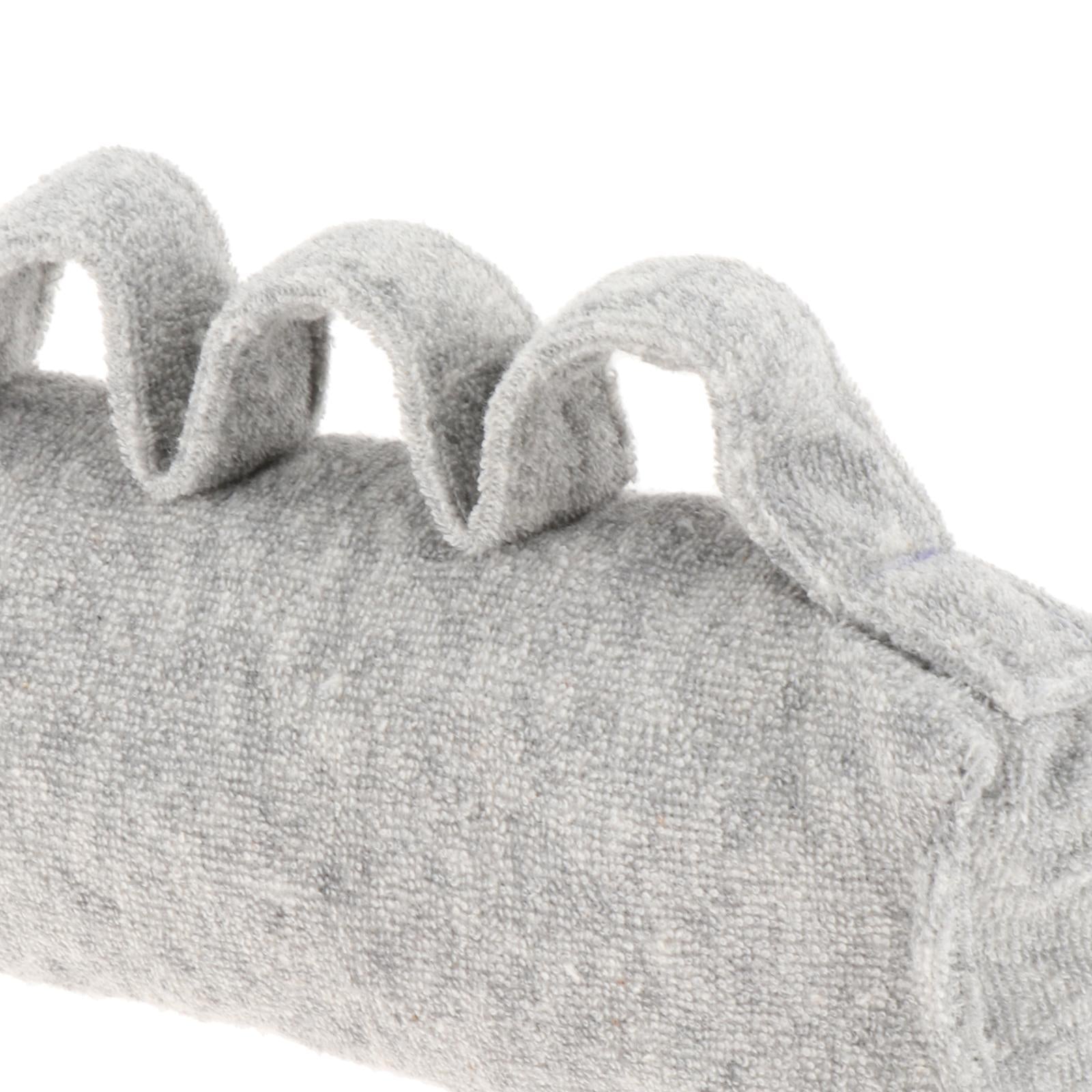 Finger Contracture Cushion Pad Splitter for Hemiplegia Training Stroke Gray