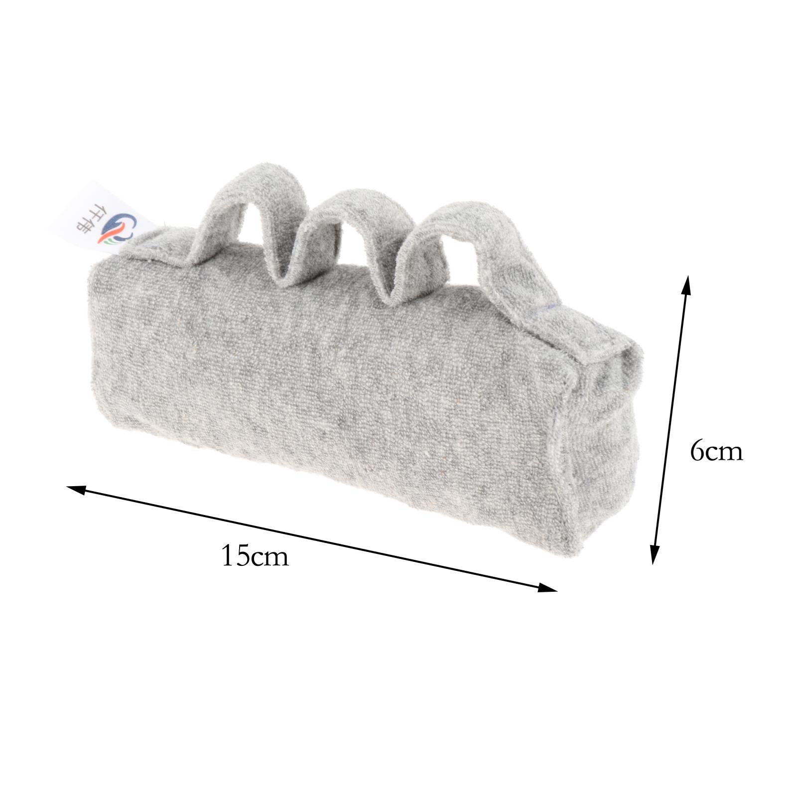 Finger Contracture Cushion Pad Splitter for Hemiplegia Training Stroke Gray