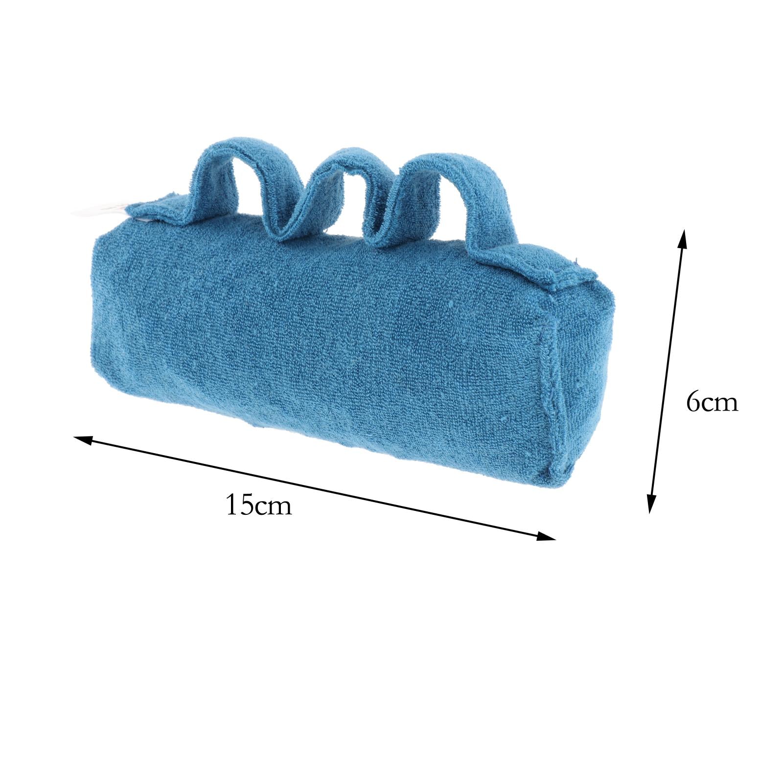 Finger Contracture Cushion Pad Splitter for Hemiplegia Training Stroke Blue