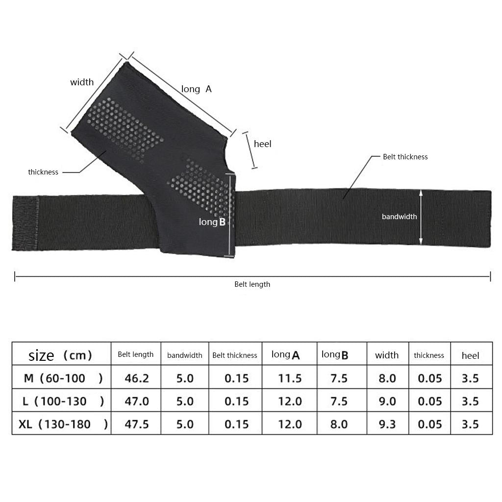 Ankle Brace Compression Sleeve Breathable for Plantar Fasciitis Men Women XL