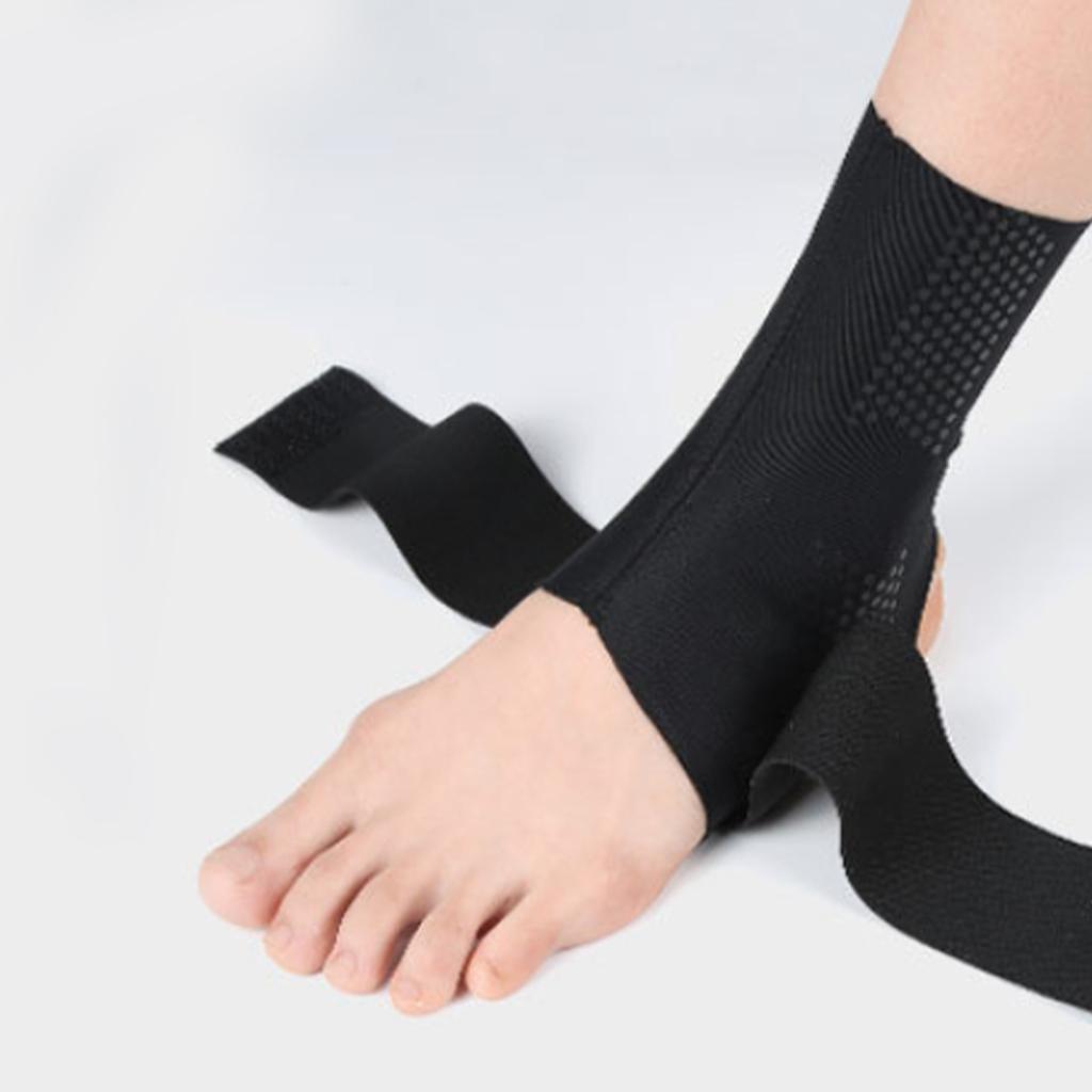 Ankle Brace Compression Sleeve Breathable for Plantar Fasciitis Men Women XL