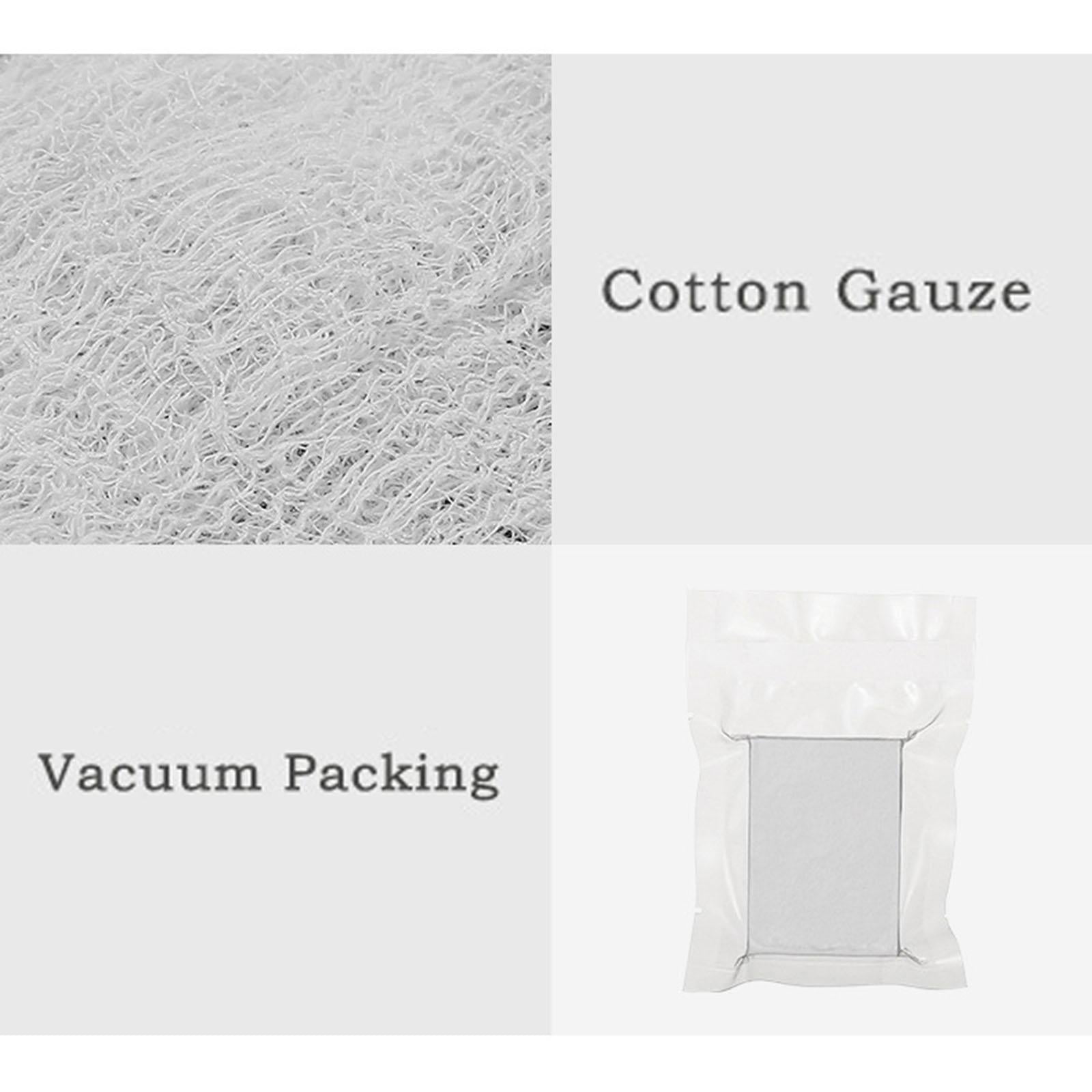 Compressed Gauze Folded Disposable Cotton for First Aid and Trauma Kit Home