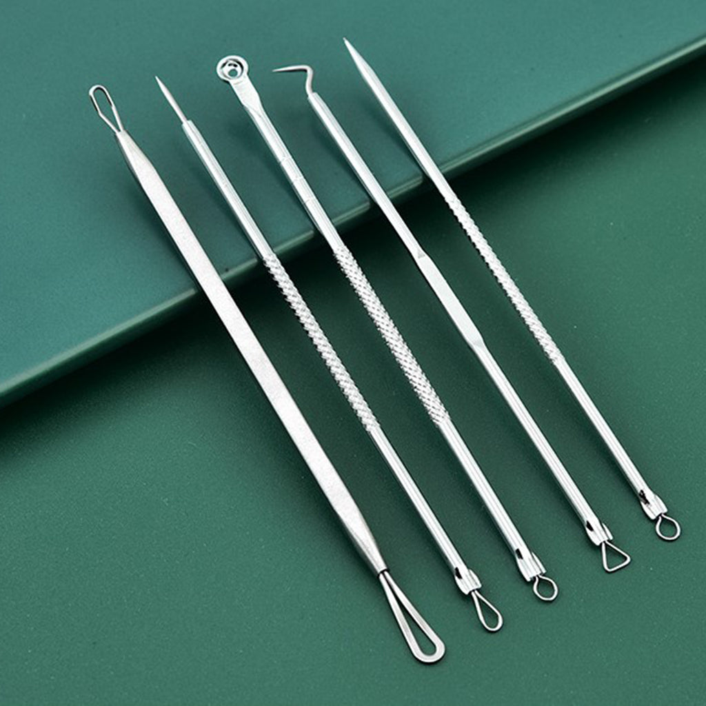 Acne Blackhead Removal Kit Extractio Kit for Zit Removing Whitehead Popping 8 Pieces