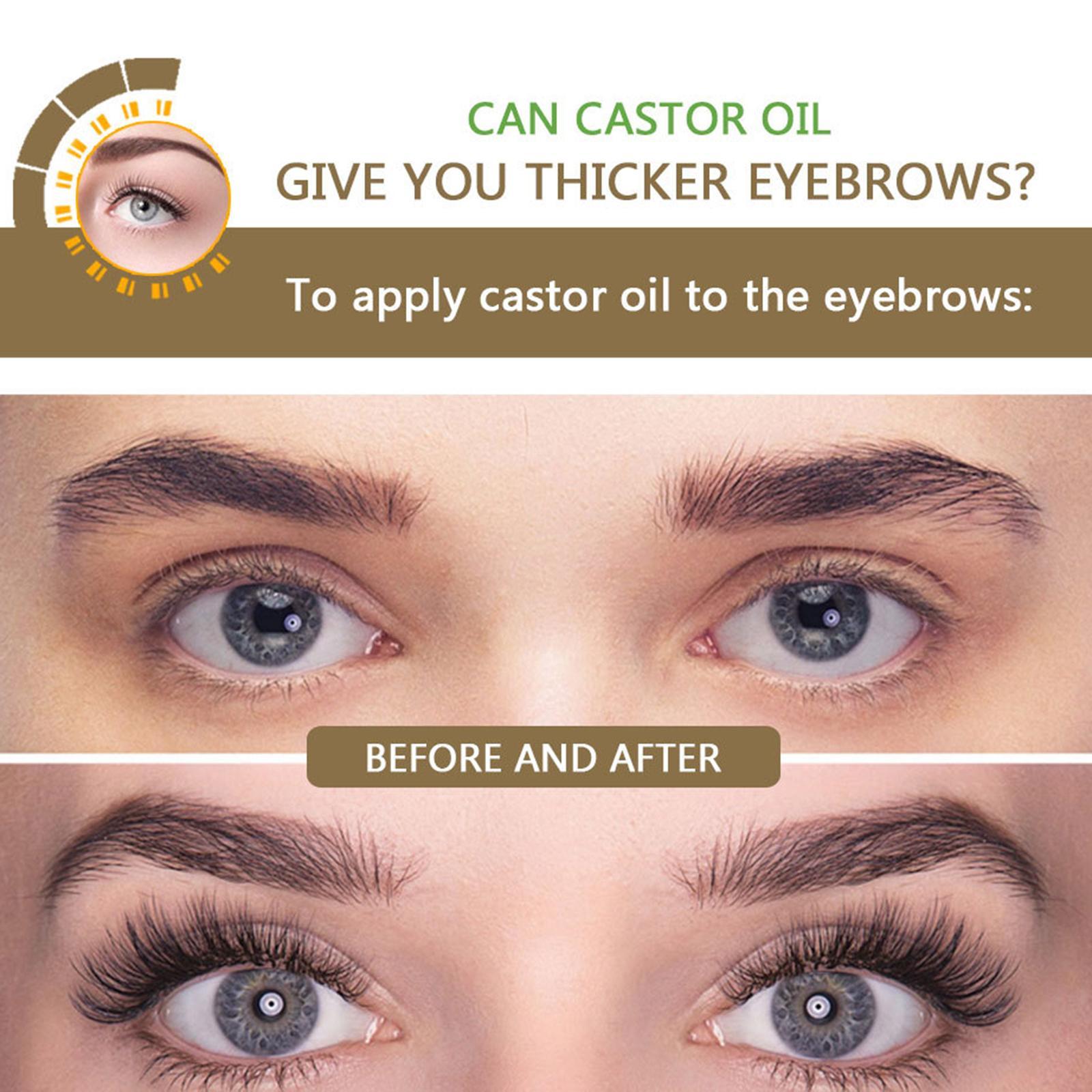 Castor Oil Eyelashes Growth Serum Lift Eye Lashes for Hair Regrowth Lashes