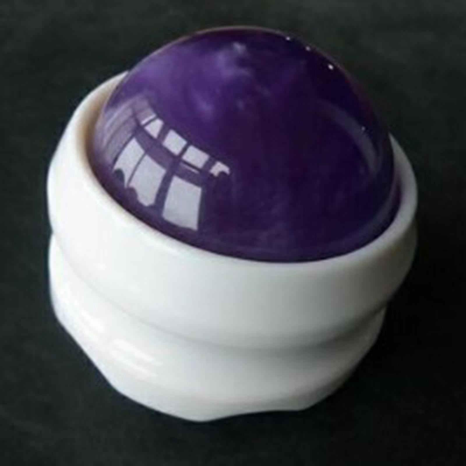 PP Manual Massage Roller Ball for Pain Relieving Relaxation Back Body Purple