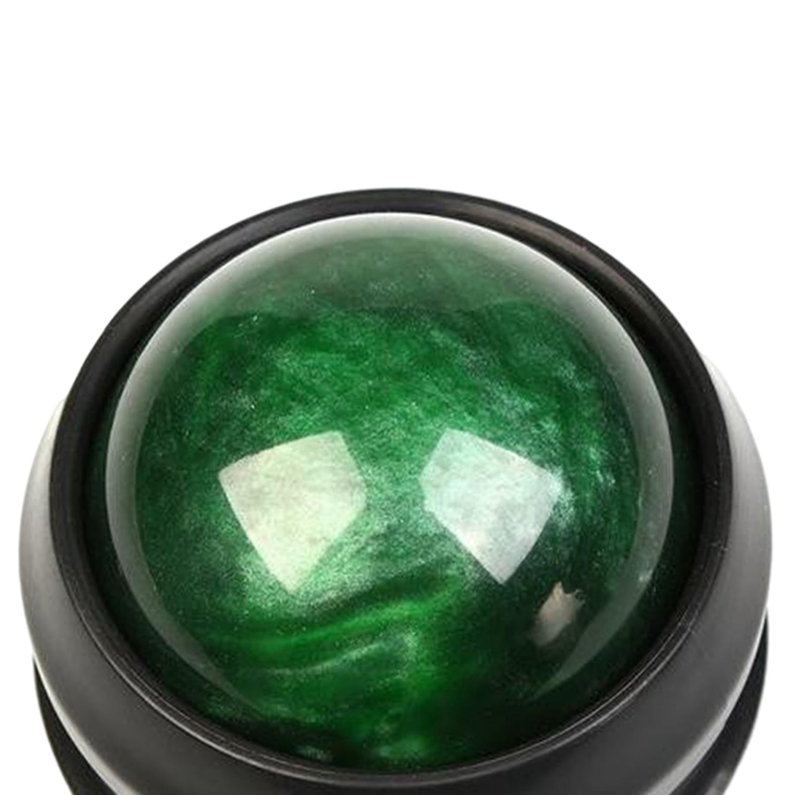 PP Manual Massage Roller Ball for Pain Relieving Relaxation Back Body Green
