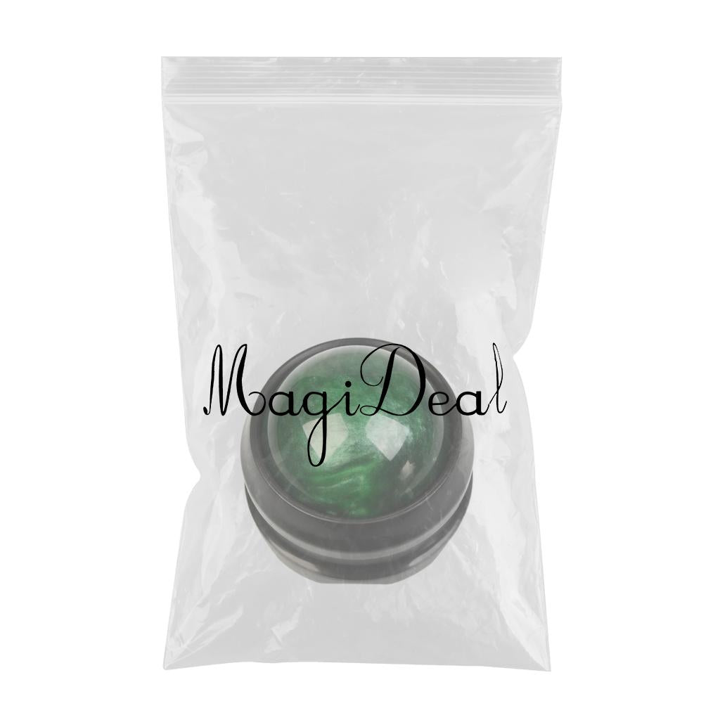 PP Manual Massage Roller Ball for Pain Relieving Relaxation Back Body Green