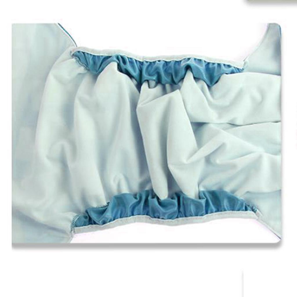 Adult Diaper Washable Incontinence for Old People Odor Free Waist Large Size Light Blue