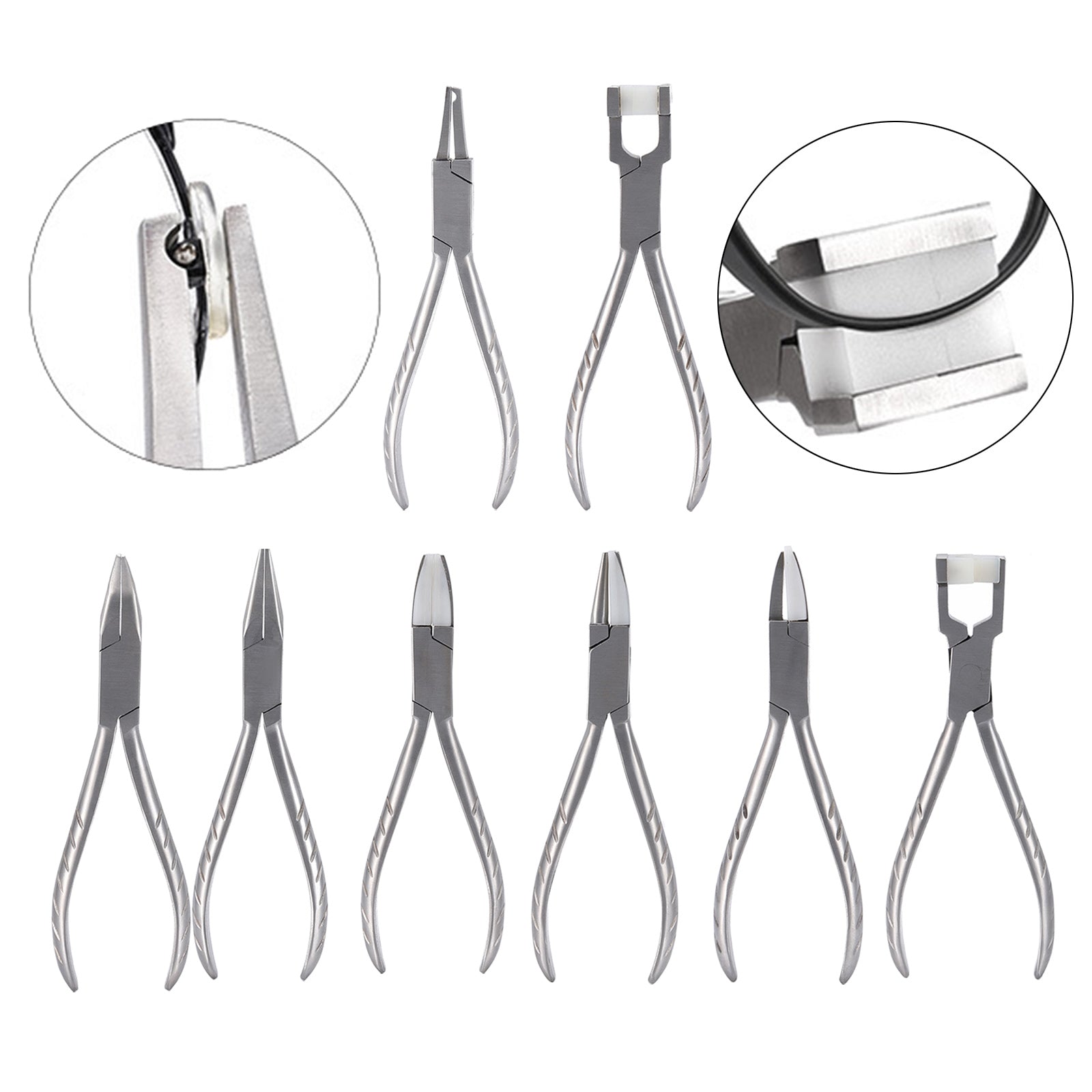 Eyeglasses Frame Pliers Multi-Purpose for Optician Glasses Bridge Pad YG1001