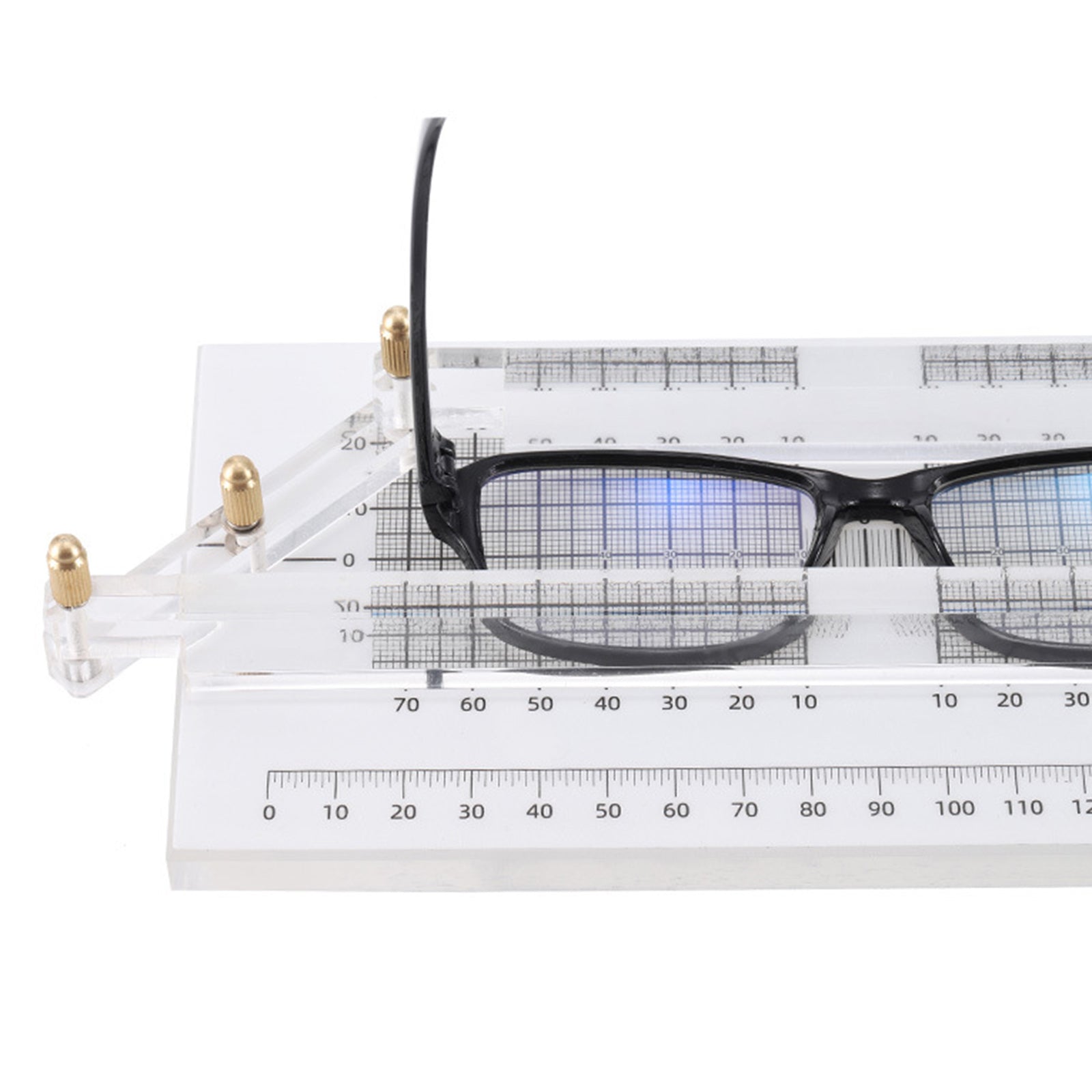 Pupil Meter Optical Measuring PD & PH Pupil Height Distance Glasses Ruler