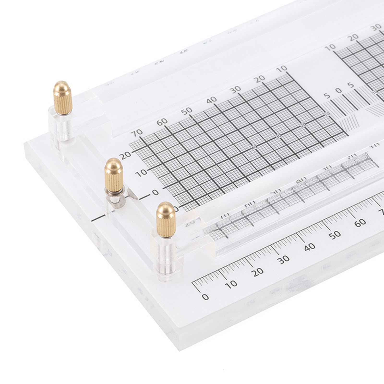 Pupil Meter Optical Measuring PD & PH Pupil Height Distance Glasses Ruler