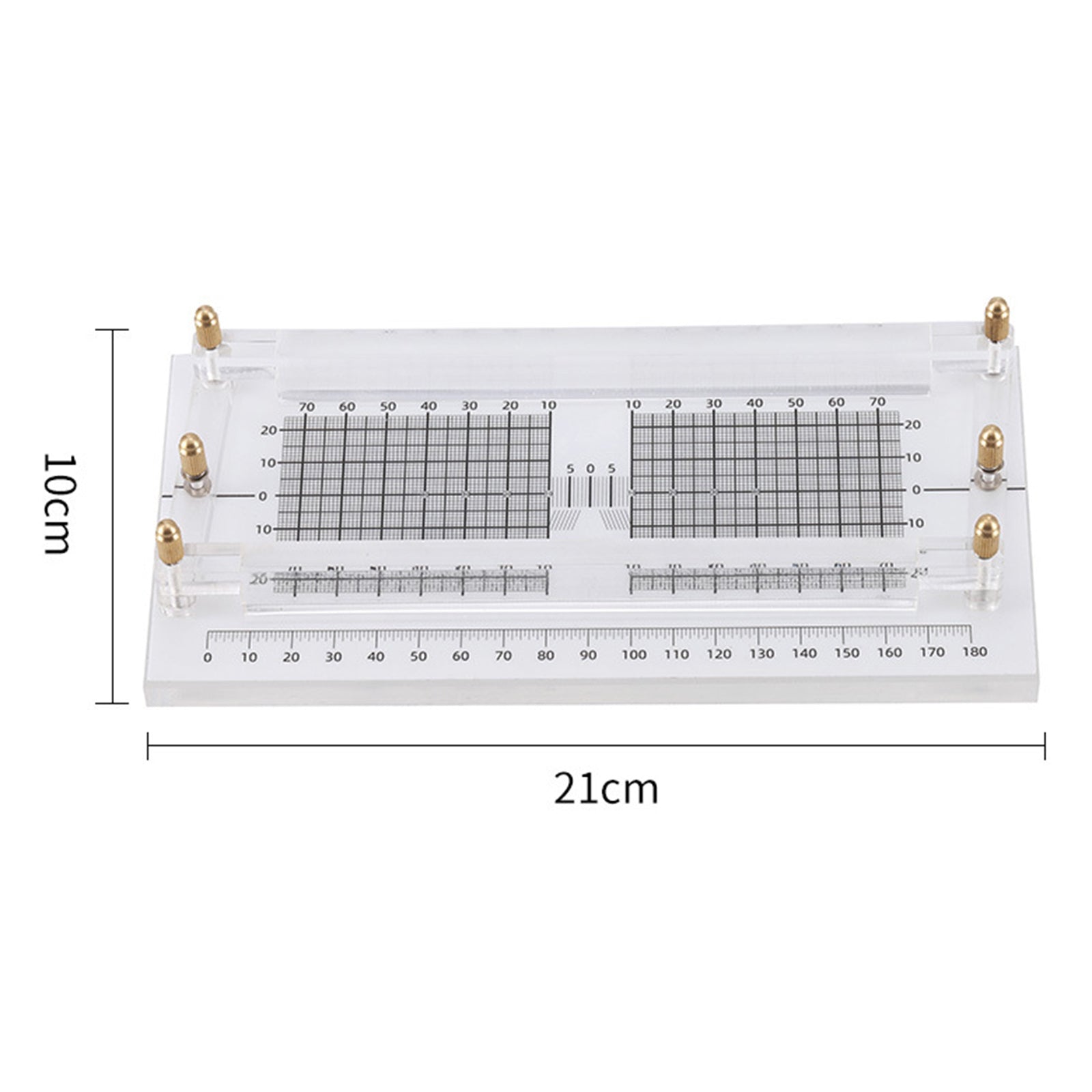 Pupil Meter Optical Measuring PD & PH Pupil Height Distance Glasses Ruler