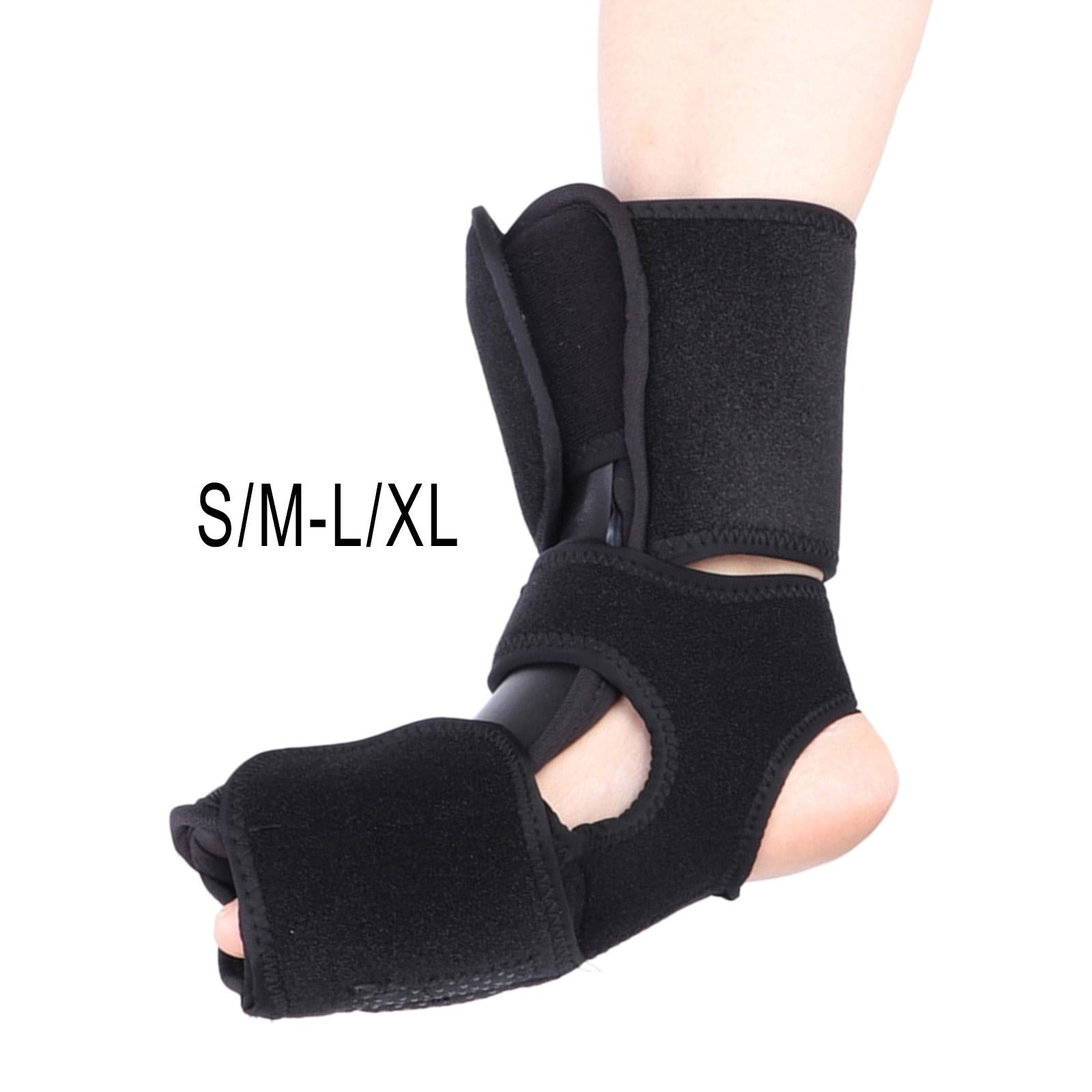 Foot Drop Brace Straps Support for Ankle Arch Foot Achilles Tendonitis S M