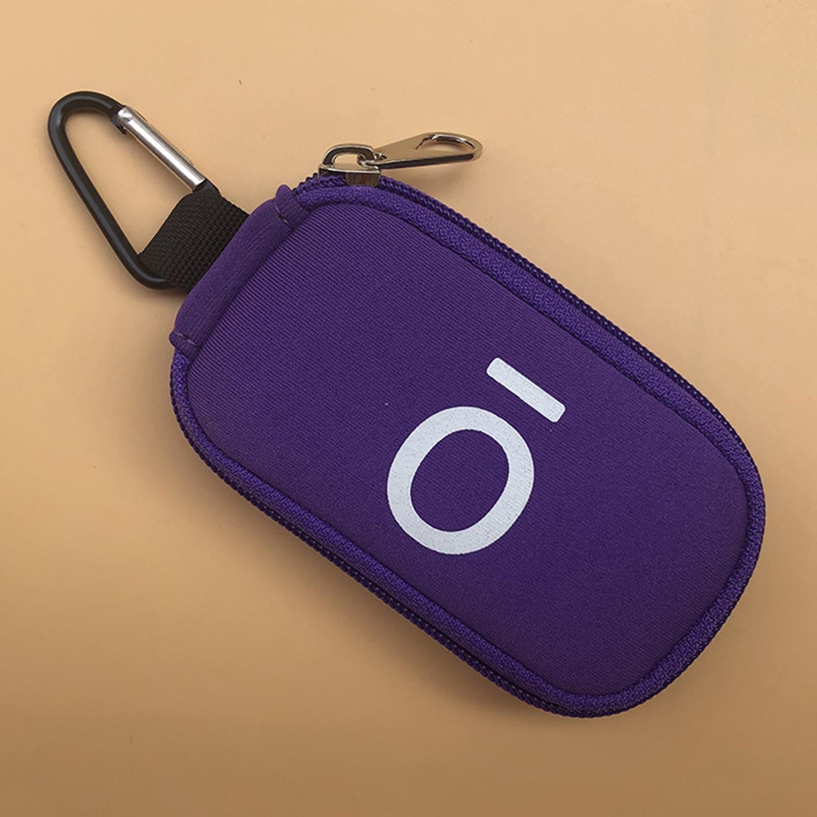 Essential Oil Storage Bag 10Slots 1-3ml for Accessories Aromatherapy Travel Purple