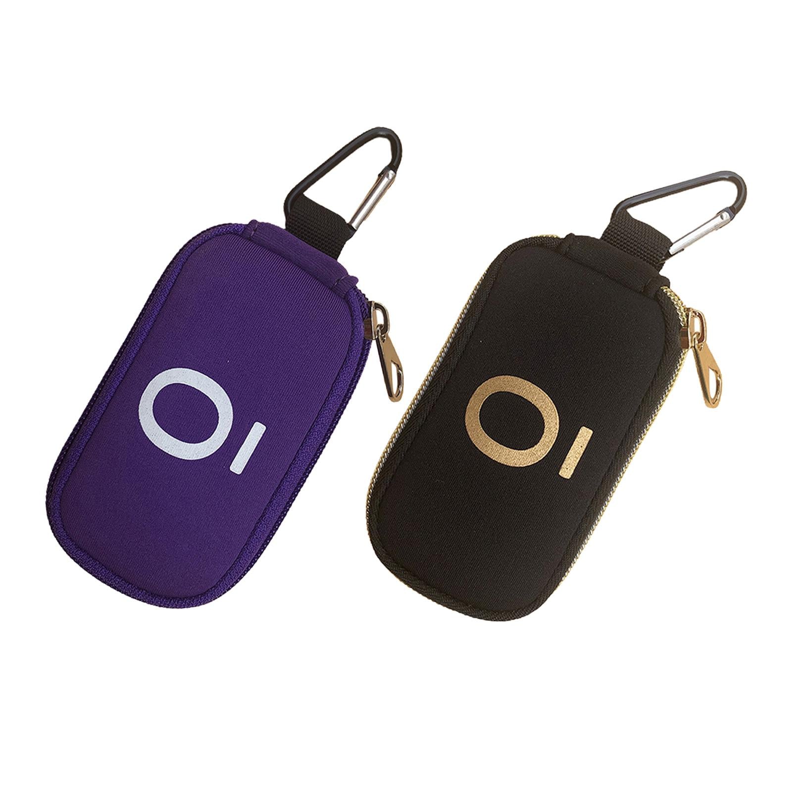 Essential Oil Storage Bag 10Slots 1-3ml for Accessories Aromatherapy Travel Purple