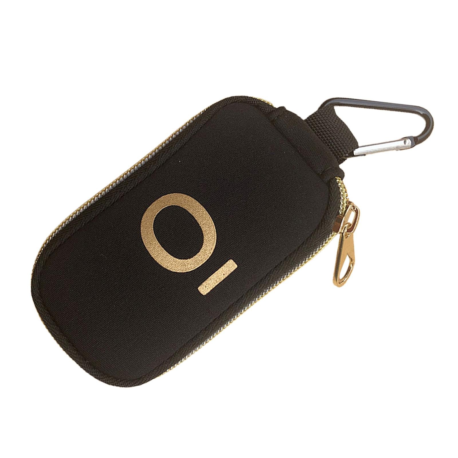 Essential Oil Storage Bag 10Slots 1-3ml for Accessories Aromatherapy Travel Black