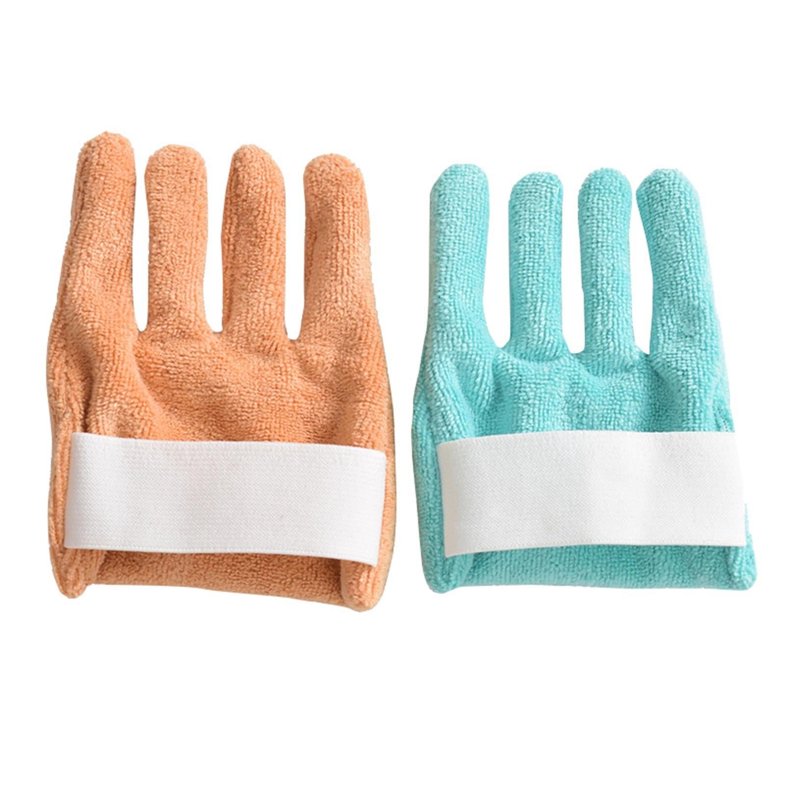 Toe Separator Easy Dry Caring Accessory for Bedridden Patients Elders Orange