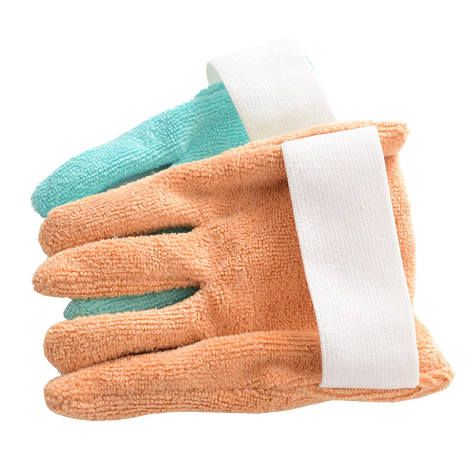 Toe Separator Easy Dry Caring Accessory for Bedridden Patients Elders Orange