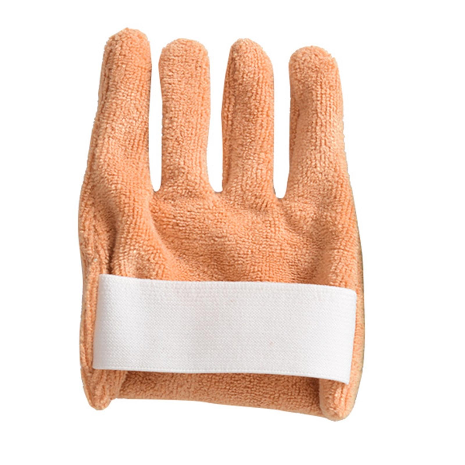 Toe Separator Easy Dry Caring Accessory for Bedridden Patients Elders Orange