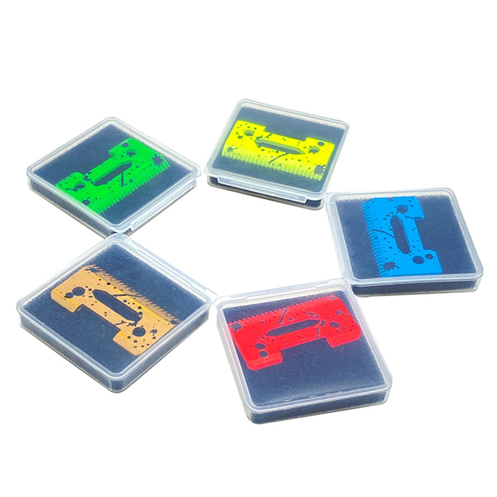 Colourful 2-Hole Clipper Ceramic Blade Cutter for Wahl 8148 Red