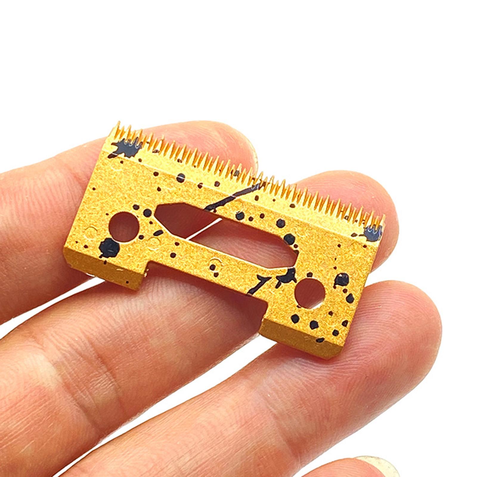 Colourful 2-Hole Clipper Ceramic Blade Cutter for Wahl 8148 Golden