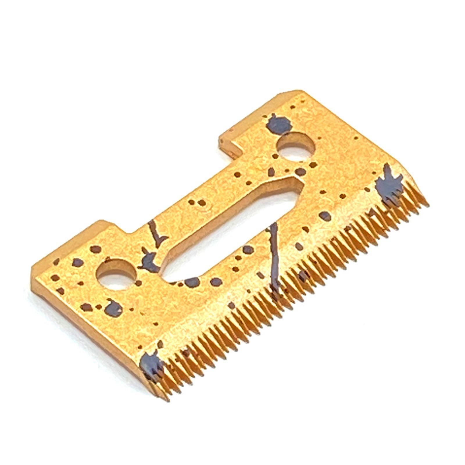 Colourful 2-Hole Clipper Ceramic Blade Cutter for Wahl 8148 Golden