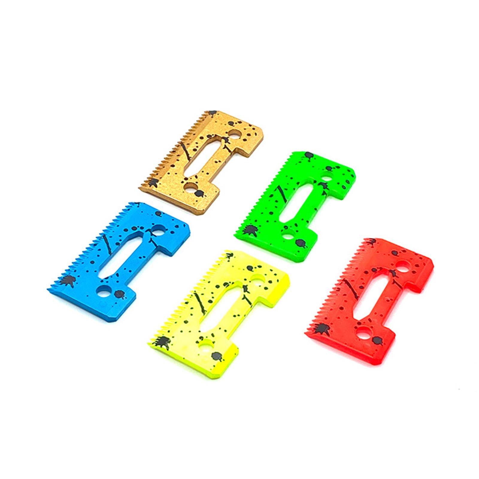 Colourful 2-Hole Clipper Ceramic Blade Cutter for Wahl 8148 Golden