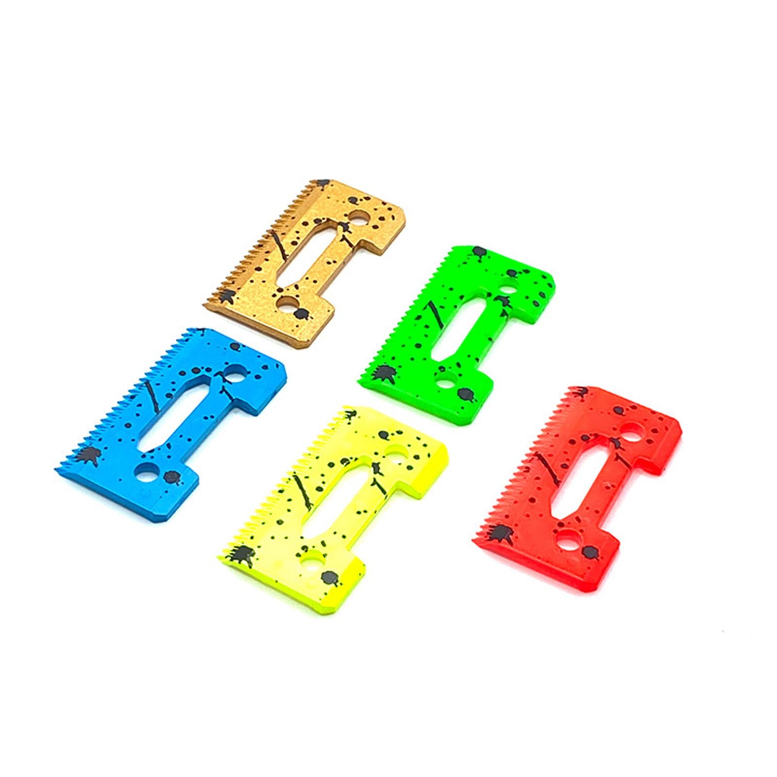 Colourful 2-Hole Clipper Ceramic Blade Cutter for Wahl 8148 Blue