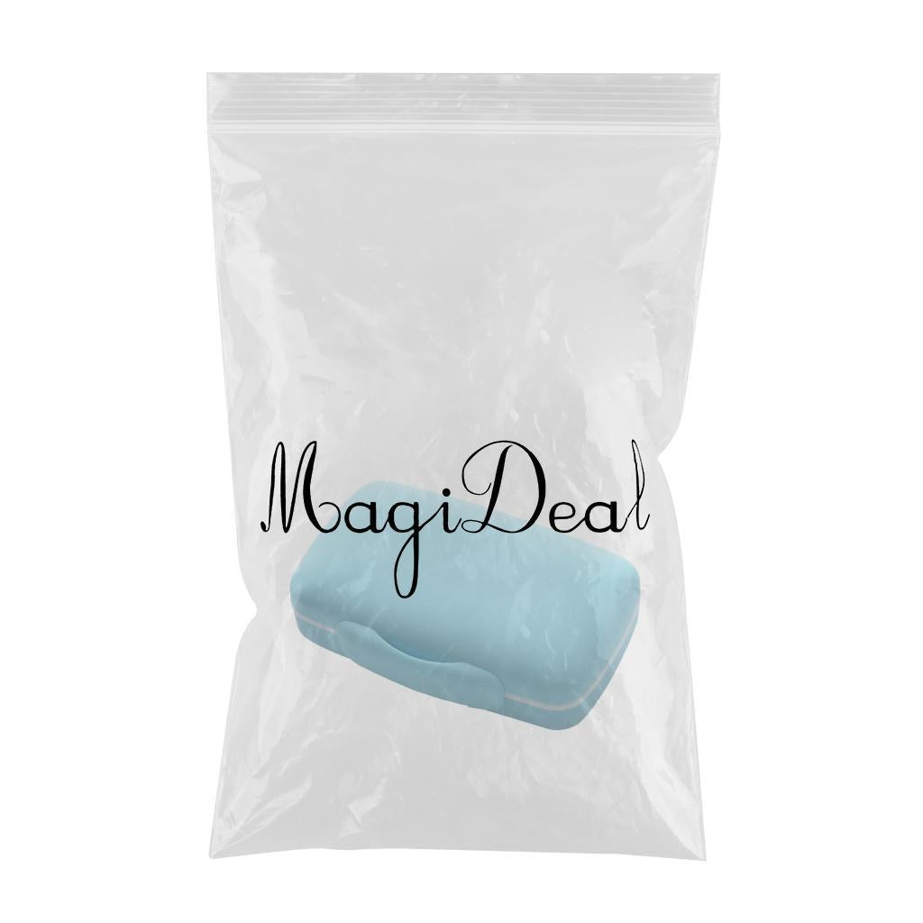7 Days Medicine Container Holder Tablet Pill Sorter Case Organizer blue