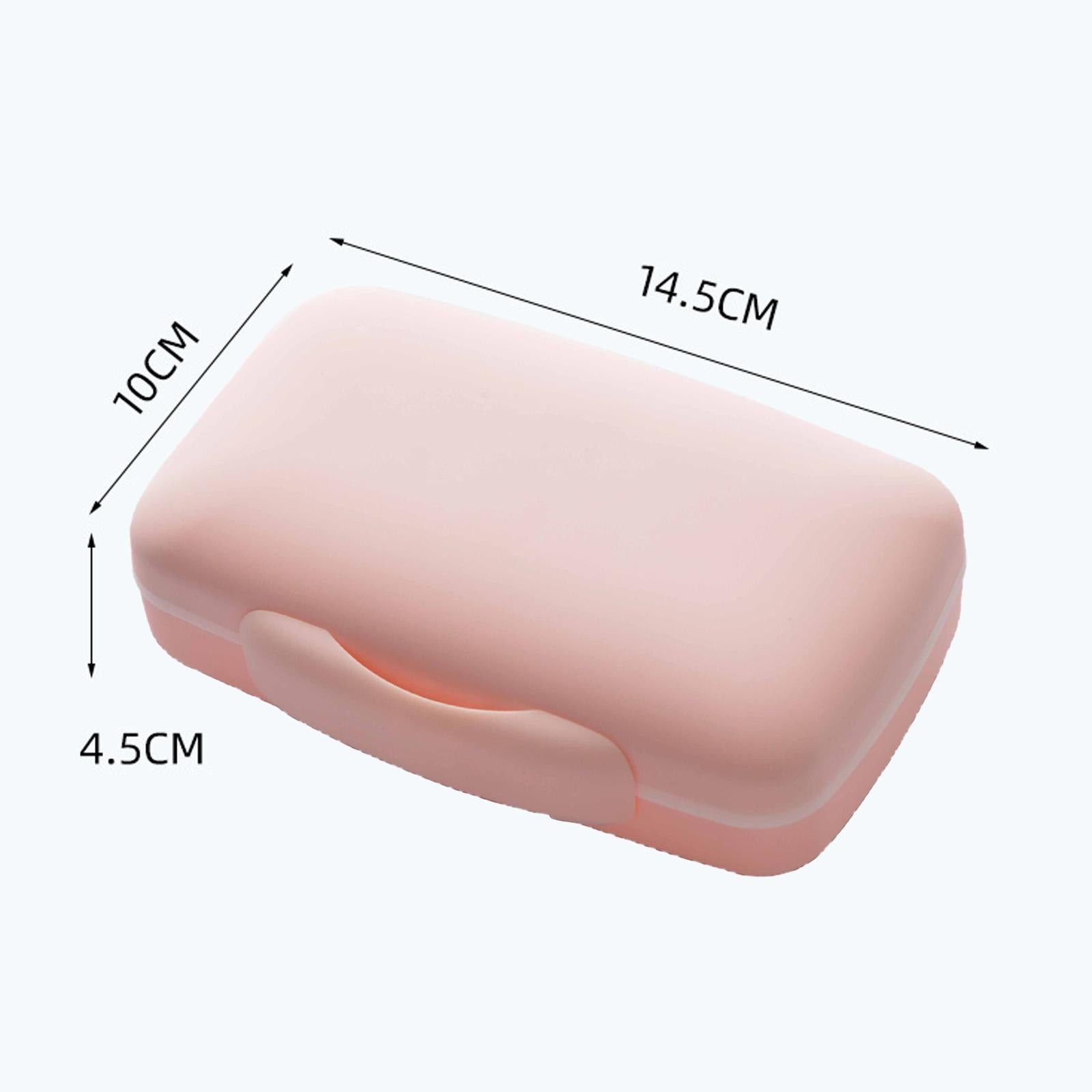 7 Days Medicine Container Holder Tablet Pill Sorter Case Organizer pink