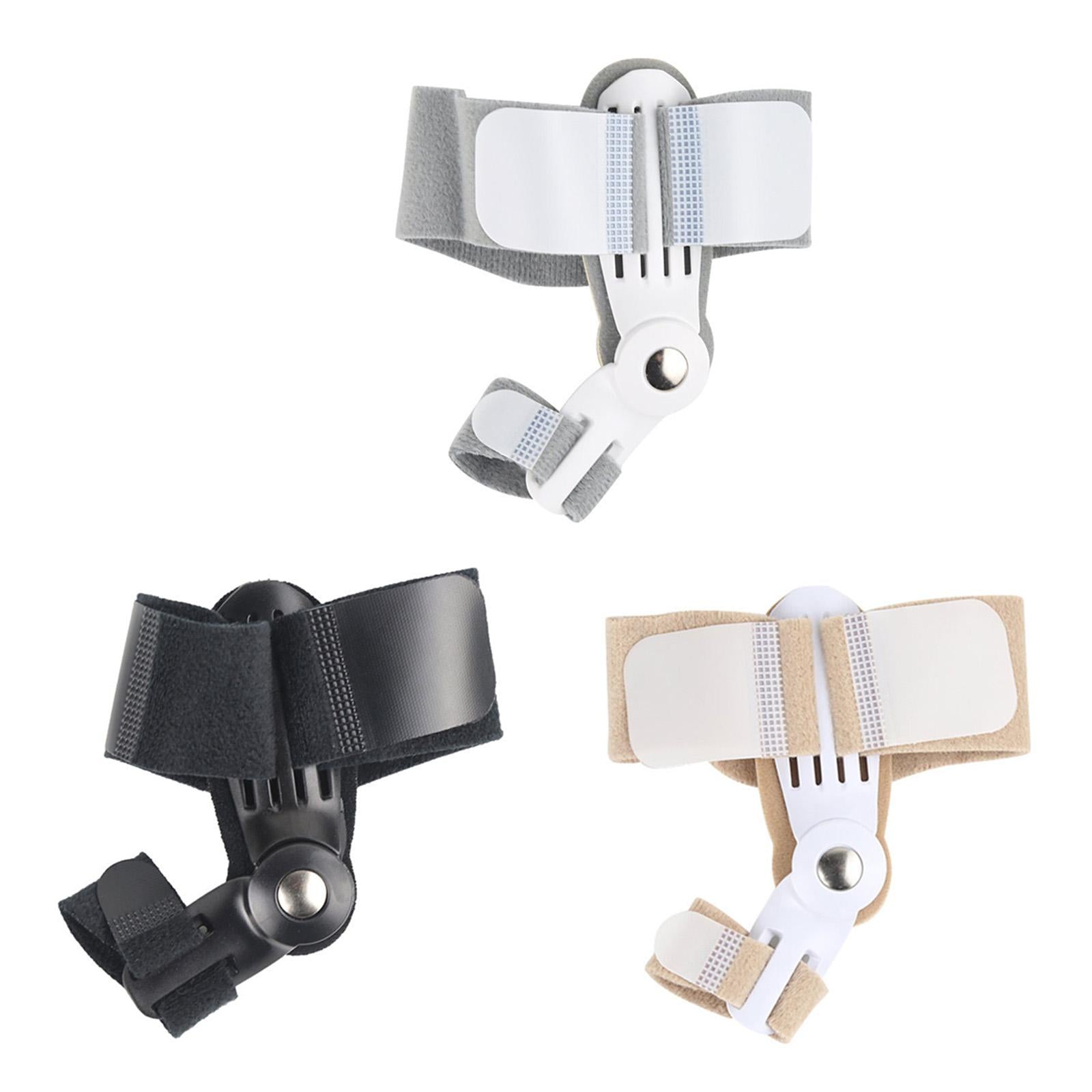 Big Toe Splint Straightener Thick Adjustable for Hallux Valgus Grey