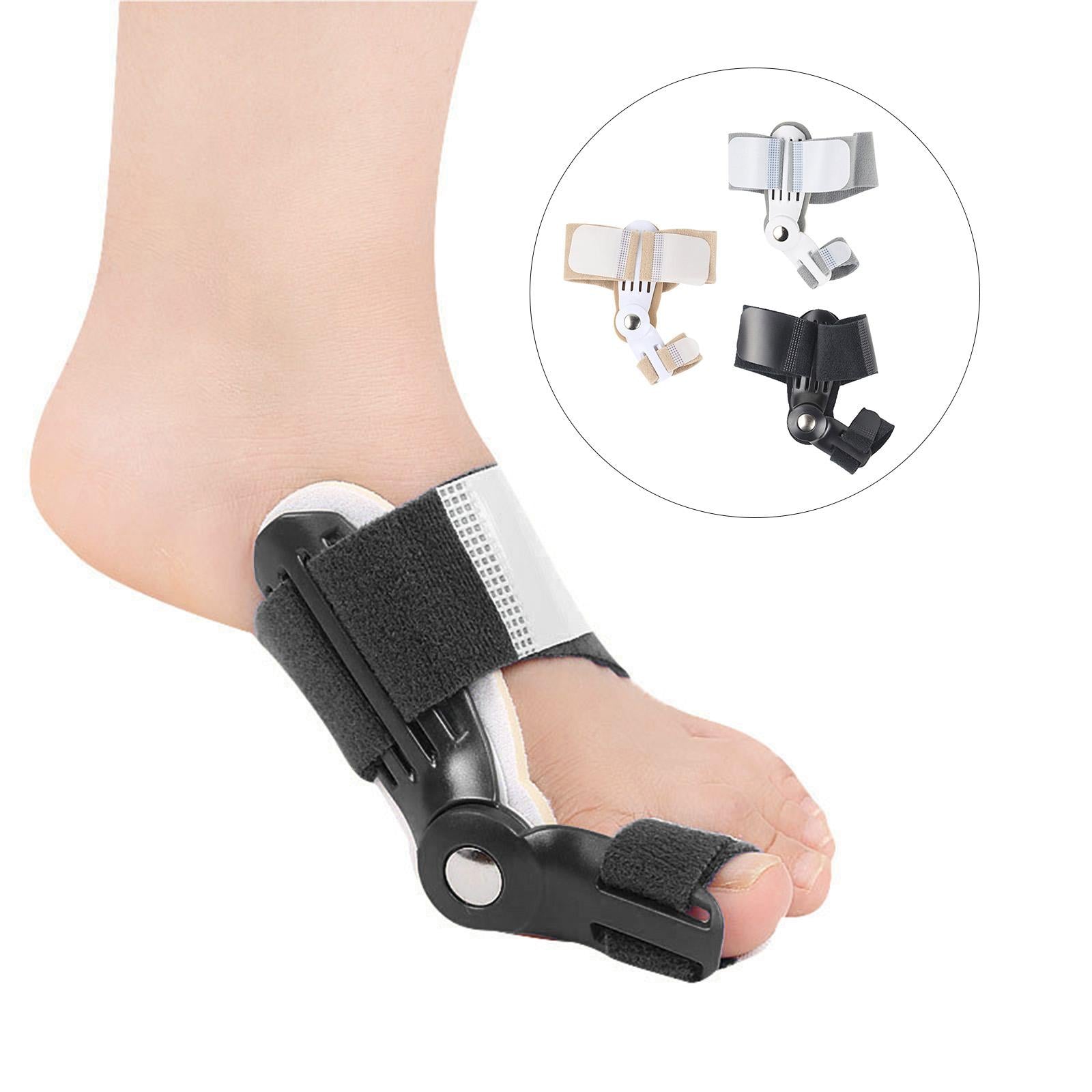 Big Toe Splint Straightener Thick Adjustable for Hallux Valgus Grey