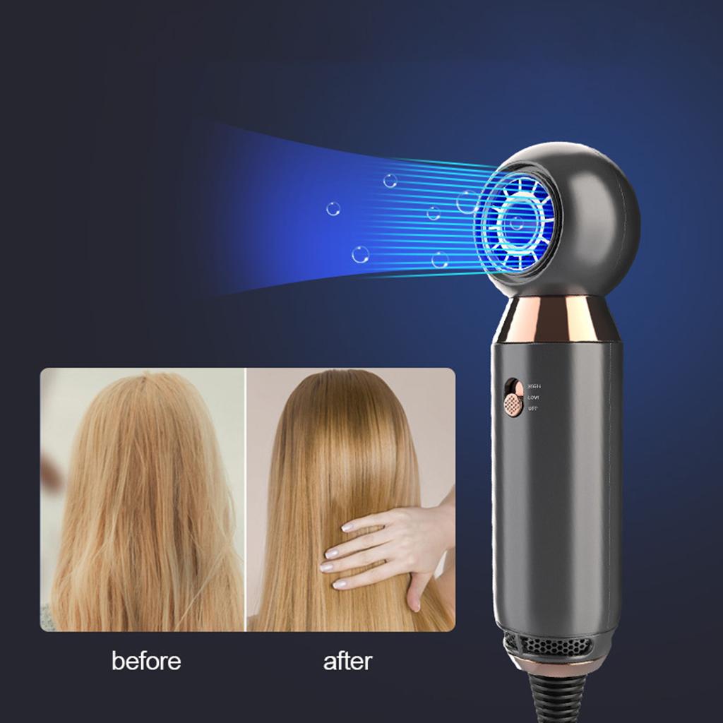 Electric Hair Dryer 2 Gears Quick Dry Hot/Cold Air Hairdryer for Salon