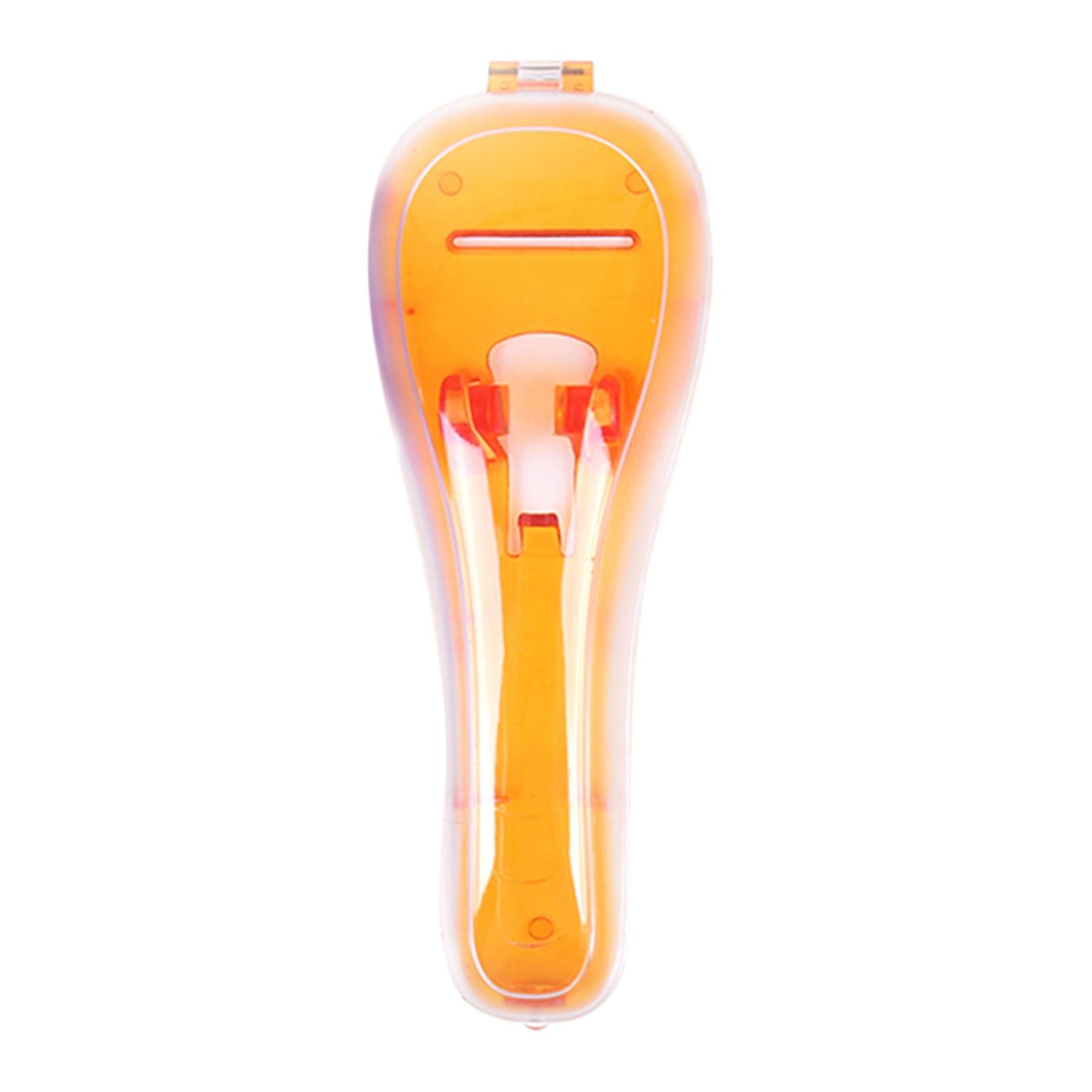 Manual Razor Case Men Travel Organizer Shower Razor Holder Protector Orange