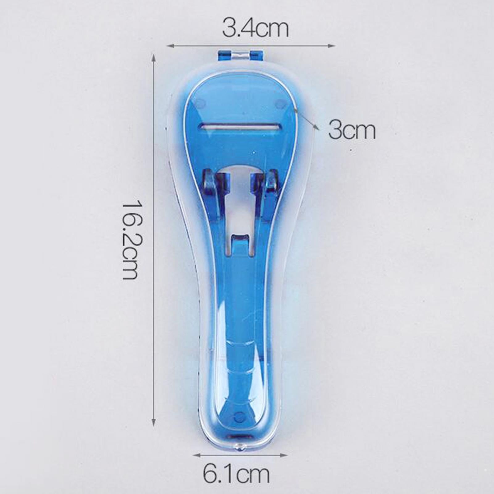Manual Razor Case Men Travel Organizer Shower Razor Holder Protector Blue
