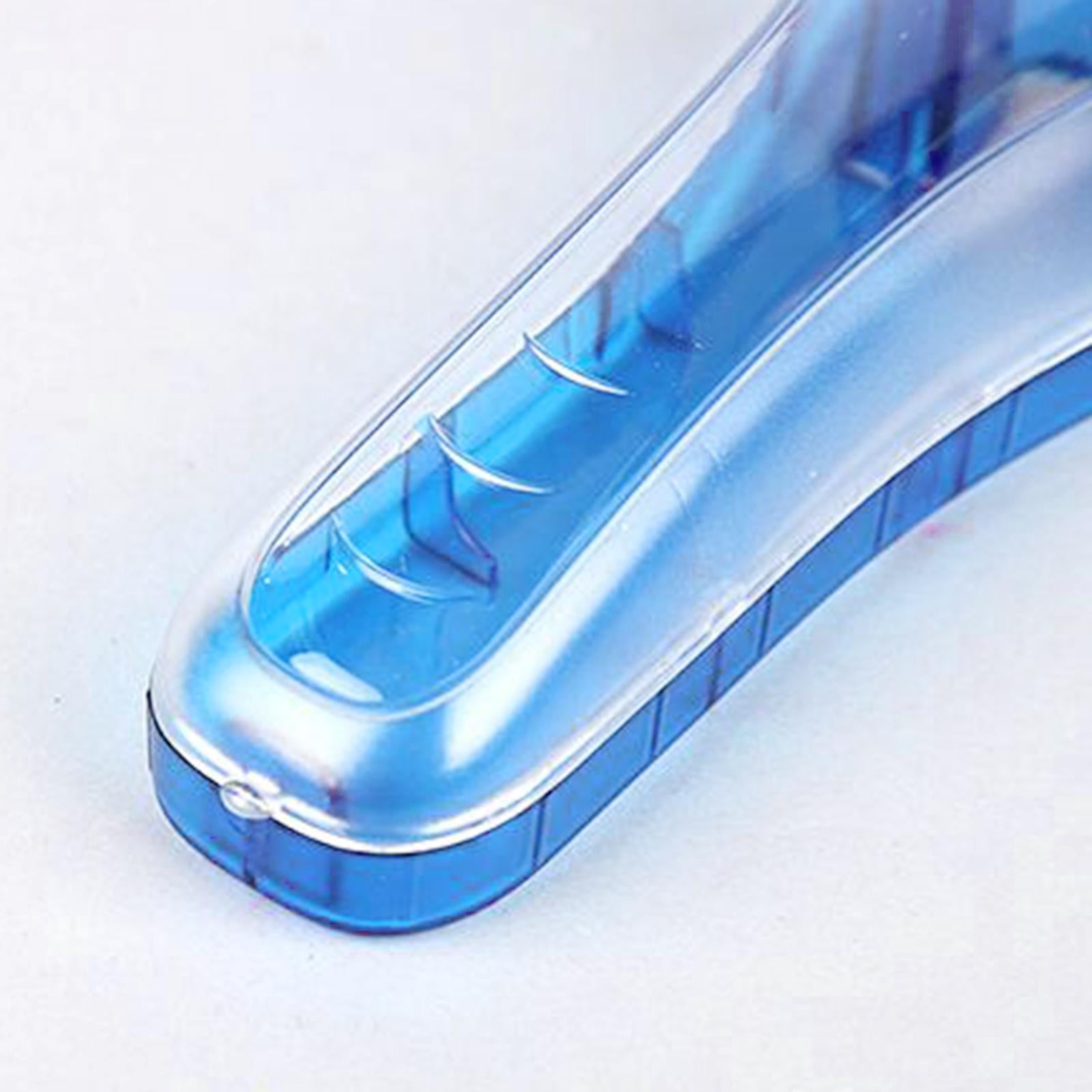 Manual Razor Case Men Travel Organizer Shower Razor Holder Protector Blue