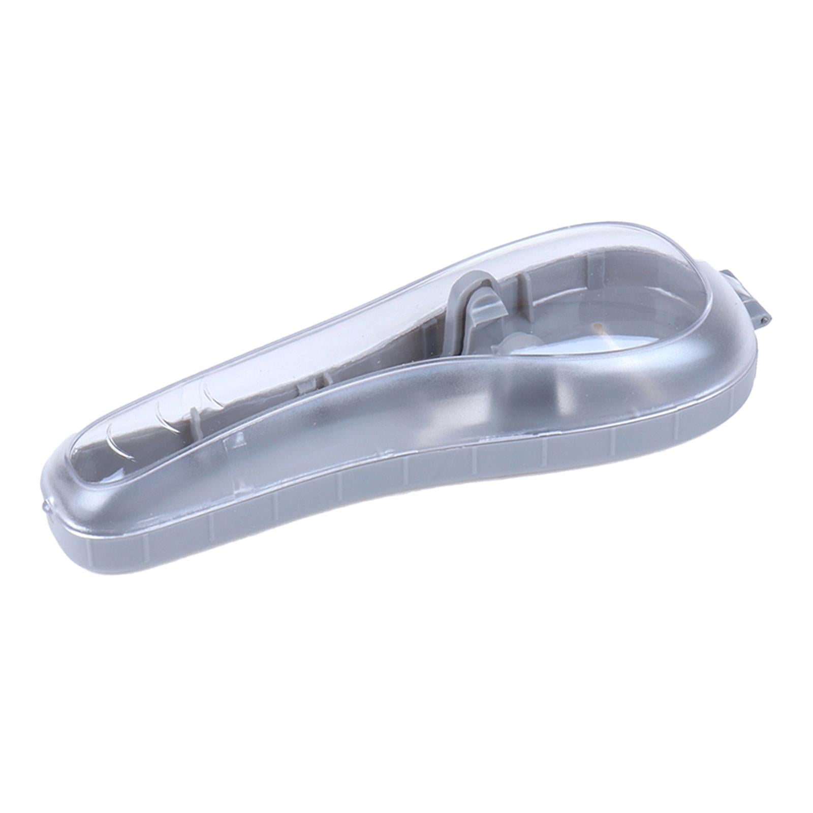 Manual Razor Case Men Travel Organizer Shower Razor Holder Protector Gray