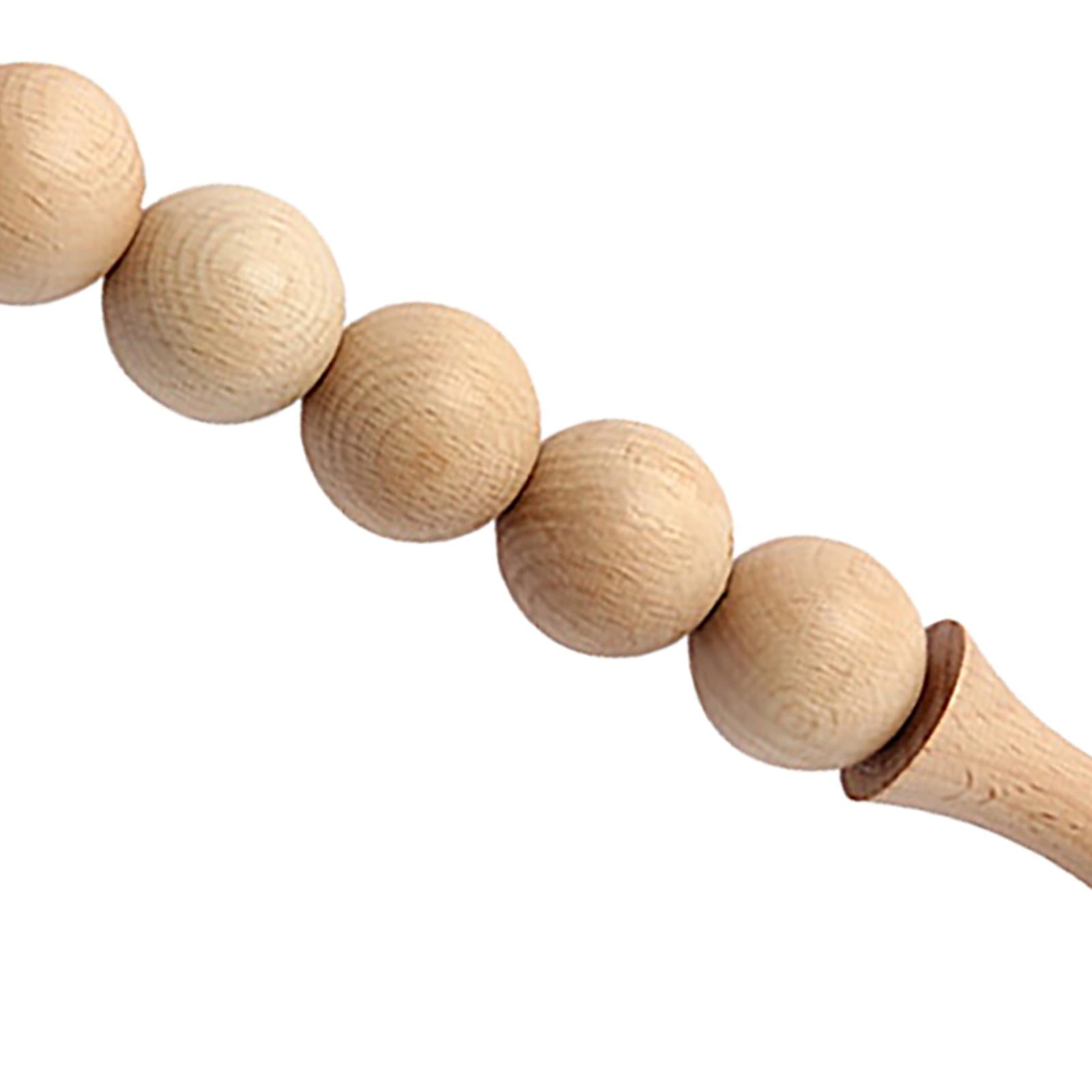 Wood Therapy Massage Tool Manual Body Sculpting Beech for Neck Back Women